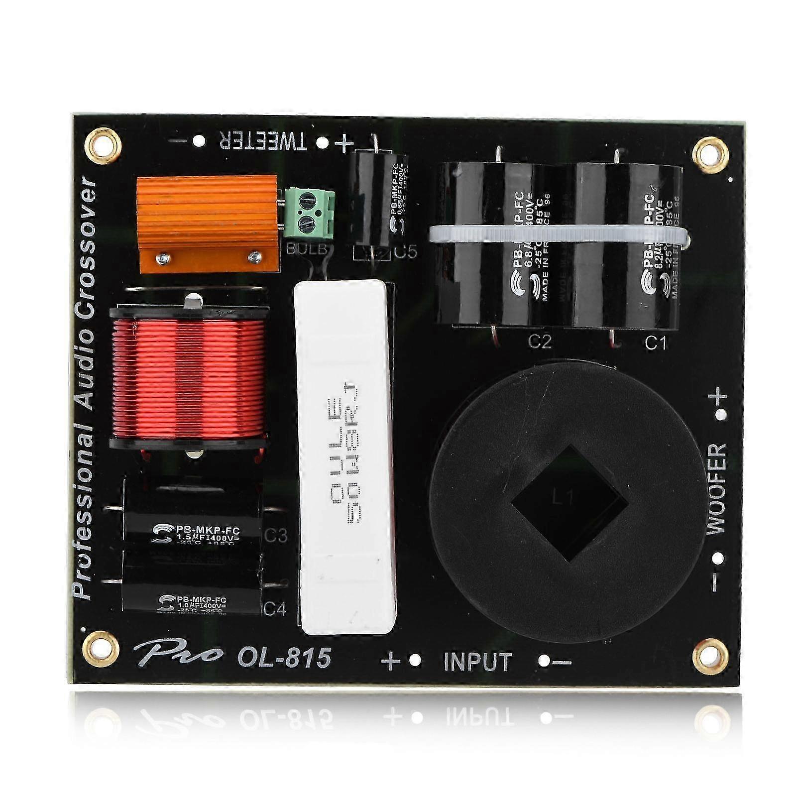 2-way Frequency Divider Crossover Filter for Professional Speakers