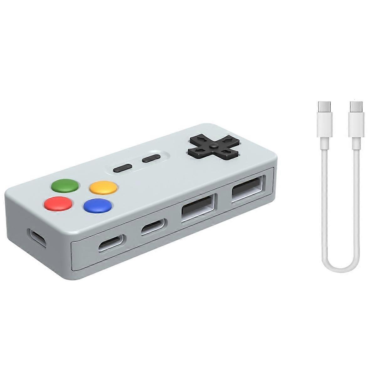 4in1 Gamepad Modellierung HUB Spiel Controller Computer USB Typ-C