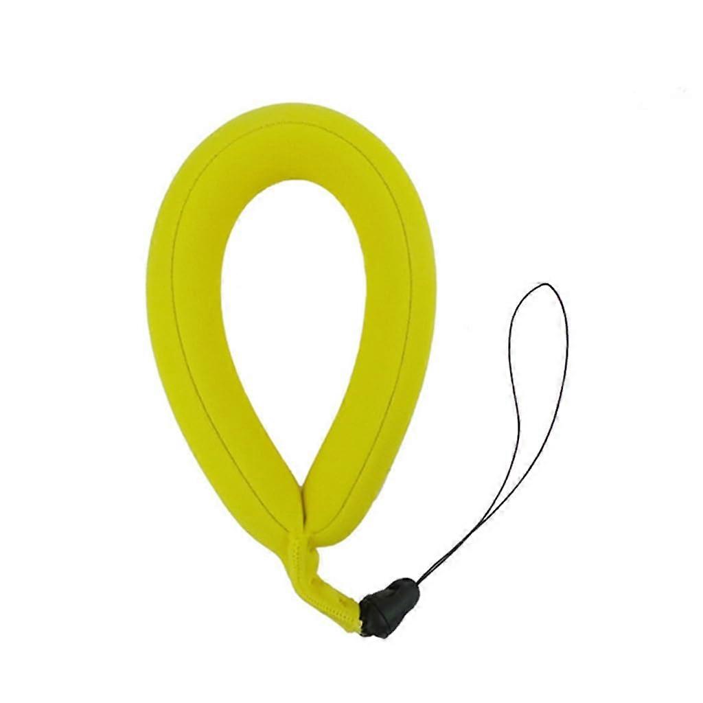 Underwater Camera Mobile Phone Straps Adjustable Waterproof Floating Hand Straps Compatible with Swimming - Yellow