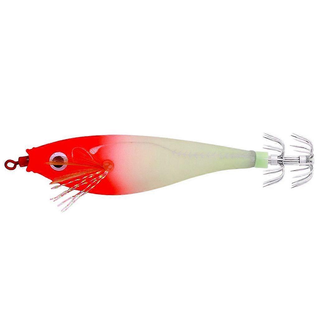 Glow Shrimp Lures Squid Octopus Hook Artificial Squid Shrimp Hard Baits