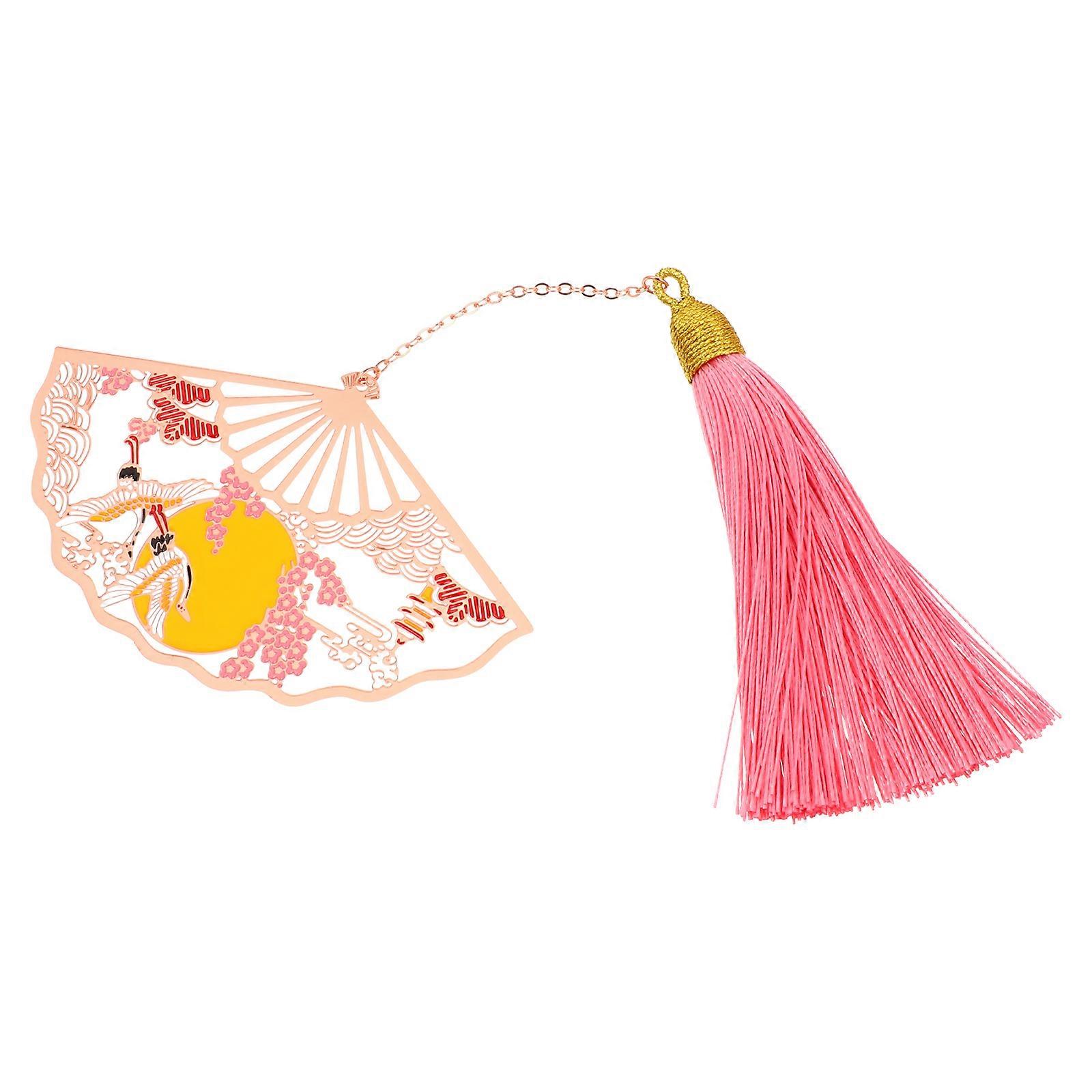 Beautiful Bookmark Metal Leaf With Pendant For Gifting And Reading 1Pcs
