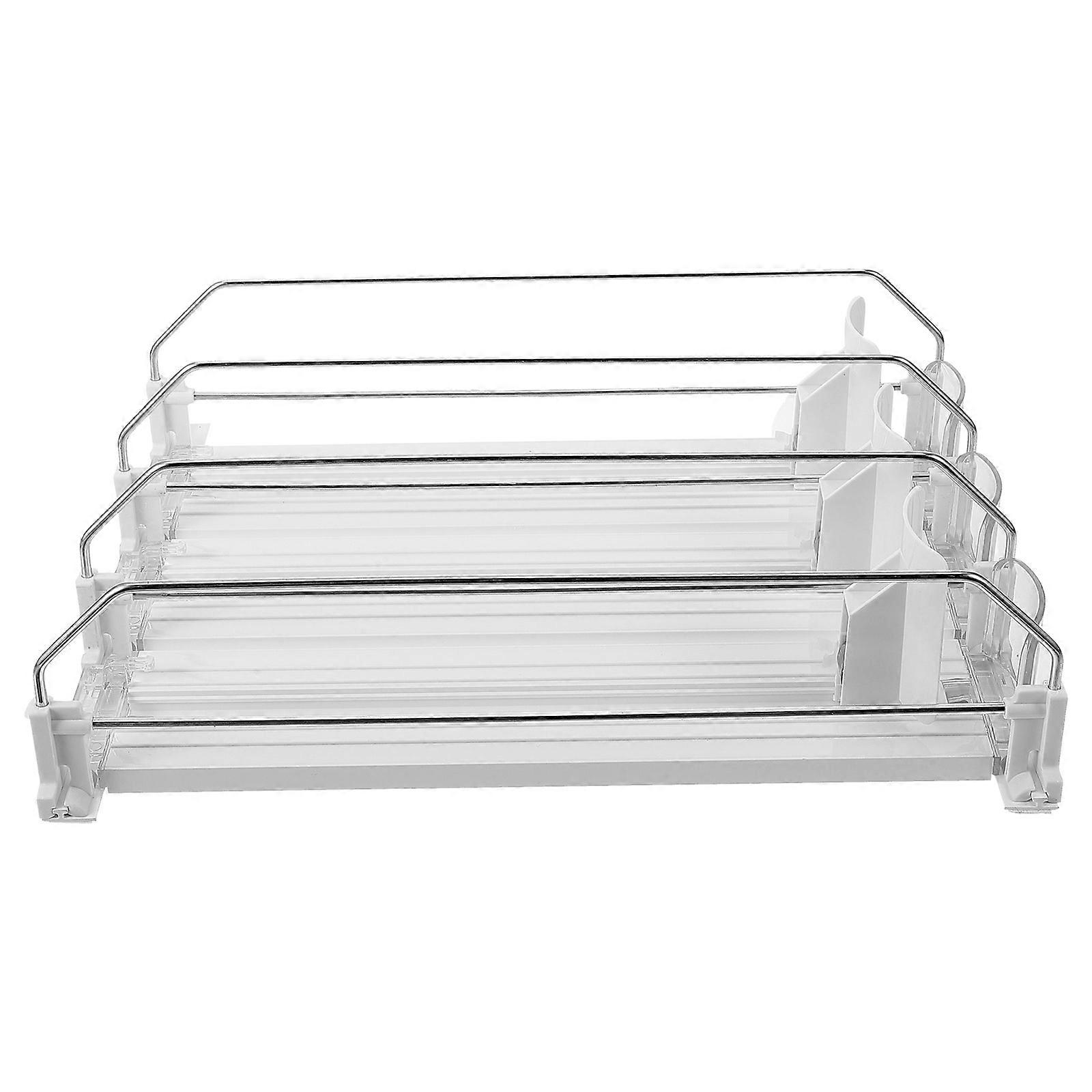 Drinks Dispenser Container Drink Dispenser for Refrigerator Organizing Drinks 1Set