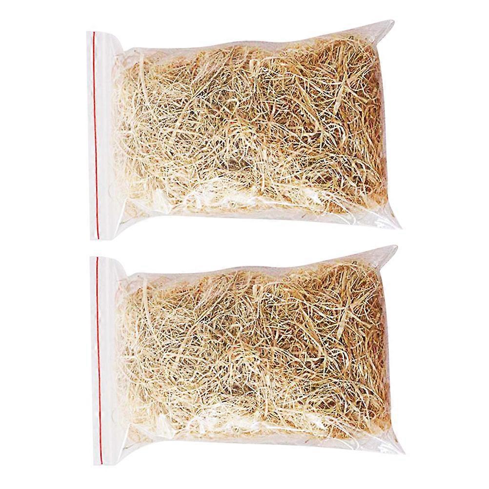 2 Bags Raffia Box Filler Confetti for Packaging Crinkle Cut Paper Shred Filler