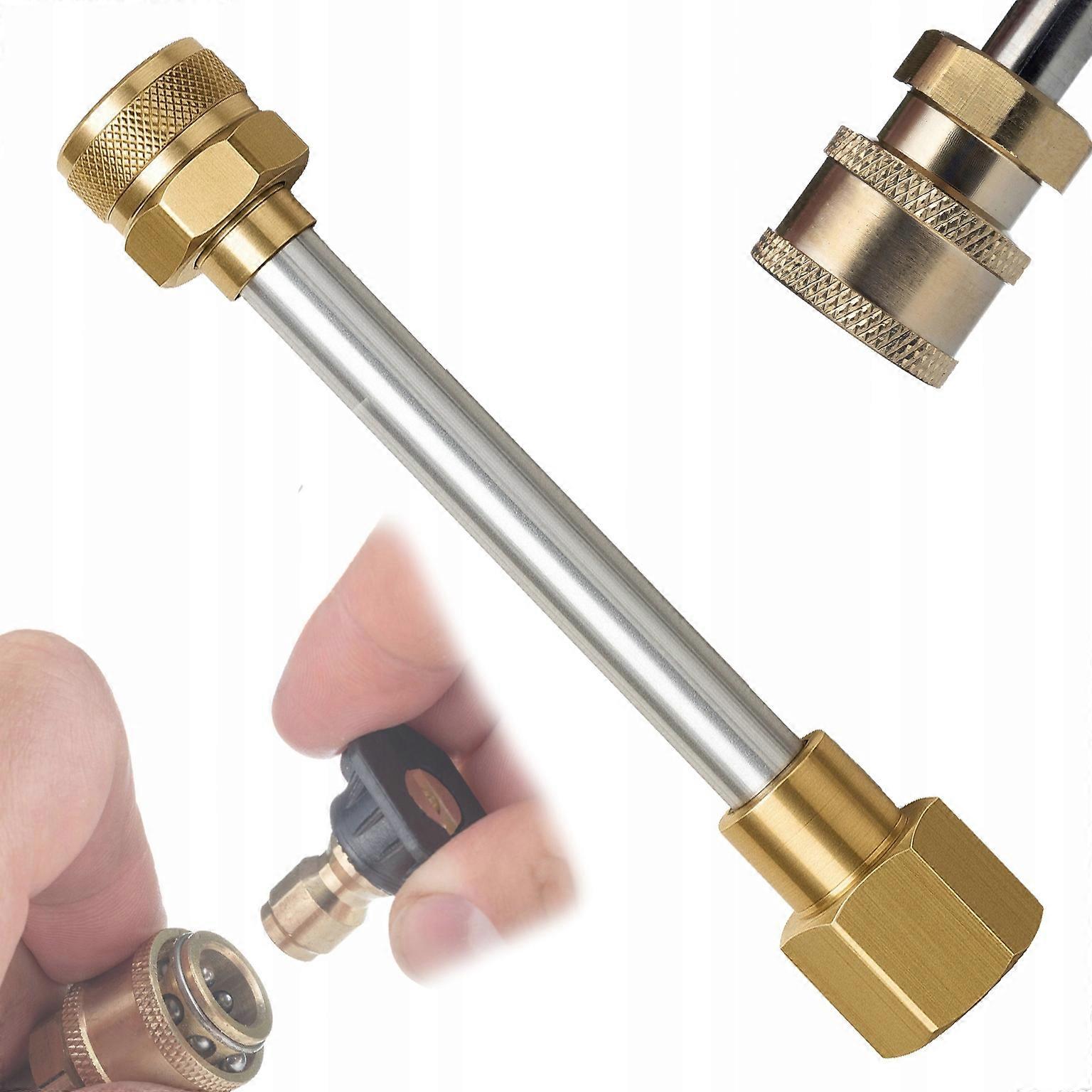 Rosfix Qrc-Easylock TR22F – Female Extension | Brass | Qrc 1/4 | To the Kärcher foamers
