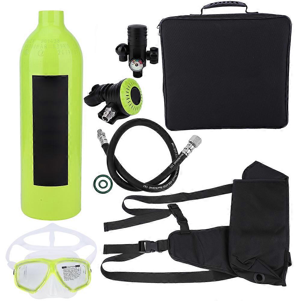 S400+ Portable Scuba Diving Equipment Dive Oxygen Cylinder Large Capacity with Breathing Valve