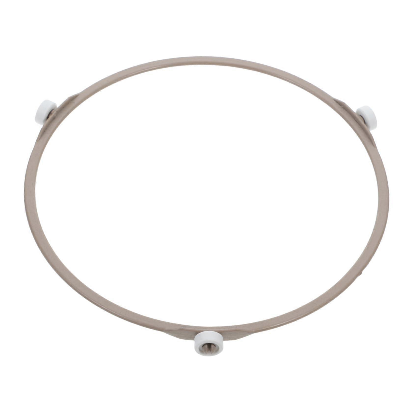 Turntable Circle Holder for Microwave Ovens, Easy to Assemble, Compatible with Round Models, Durable Material