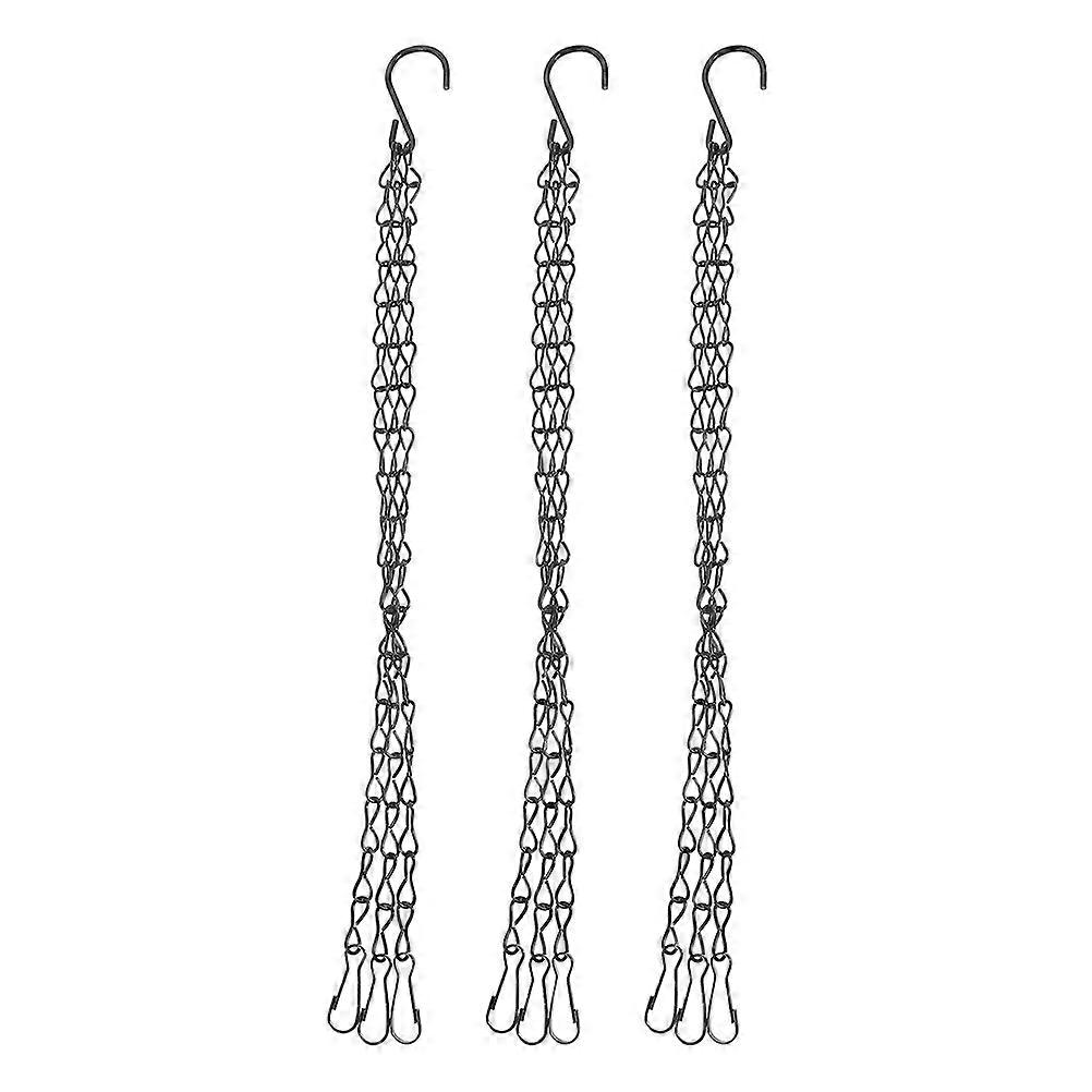 3pcs Durable Hanging Chains for Flowerpots – Strong Plant Hanger for Garden, Balcony, and Courtyard Use – Easy Installation, High Load Capacity