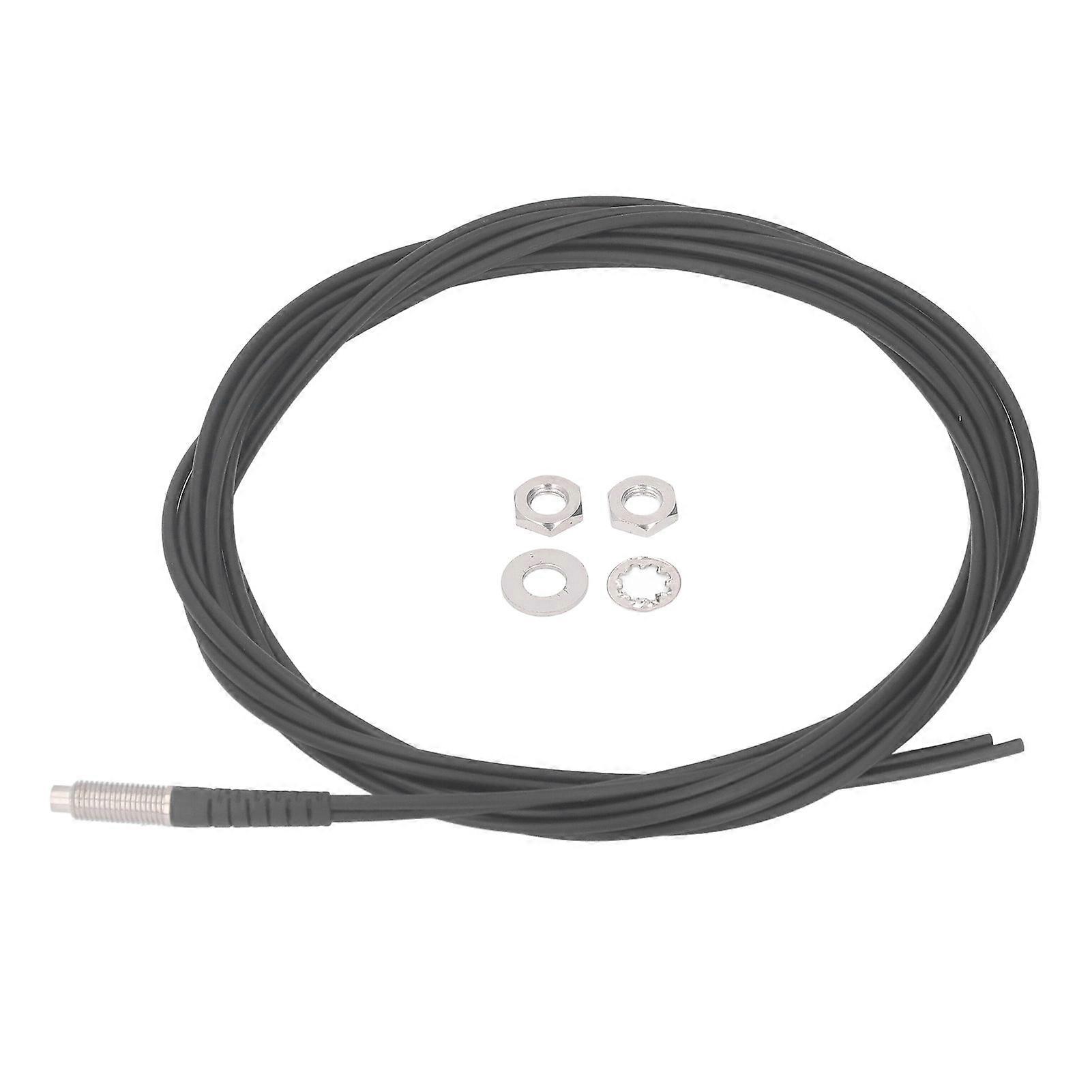 Fiber Optic Sensor 0‑780mm Optical Sensing Probe Reflection Digital Optical Fiber Sensor M6 for Measurement