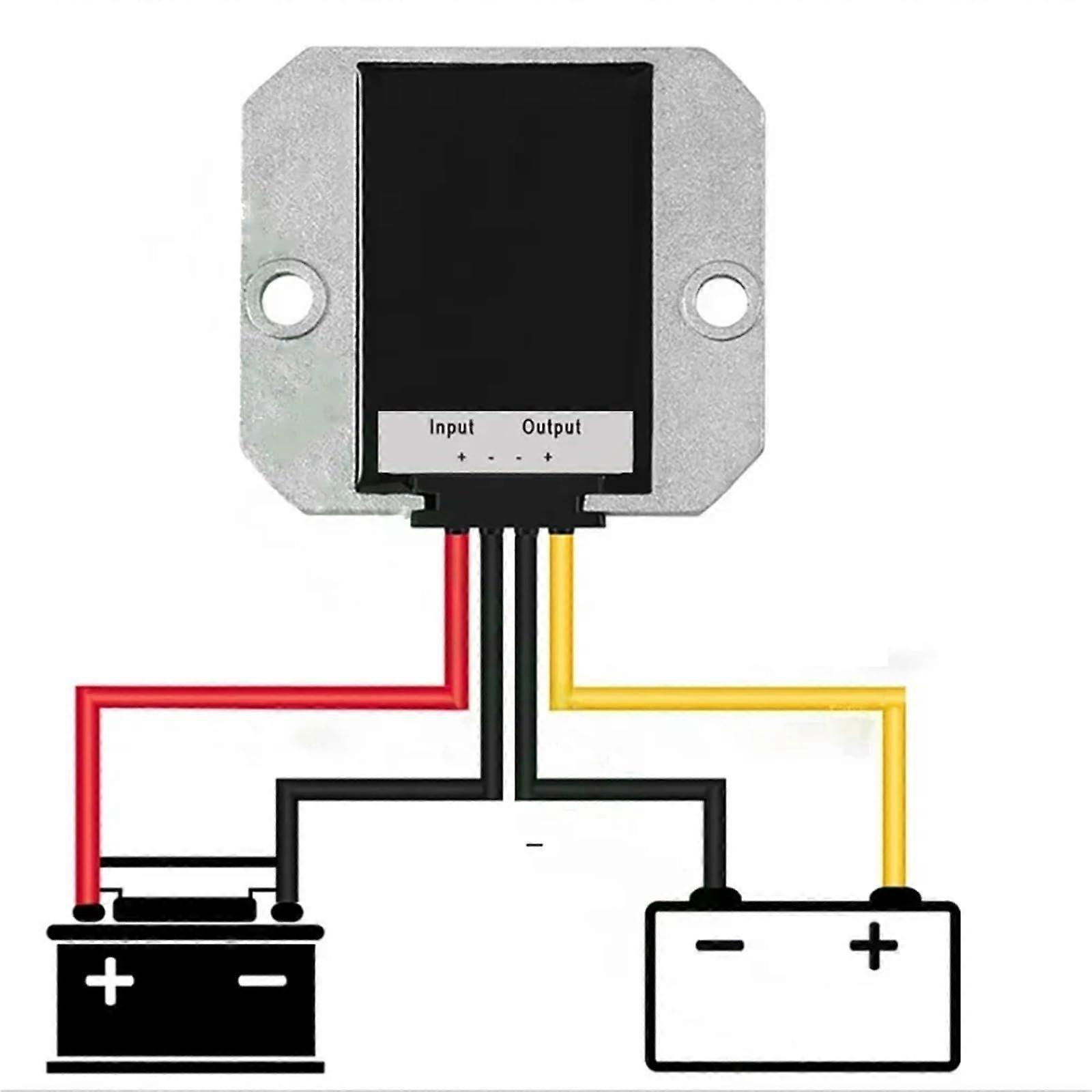 24V zu 12V 5A Stepdown Converter Auto Power Module Buck Wasserdicht