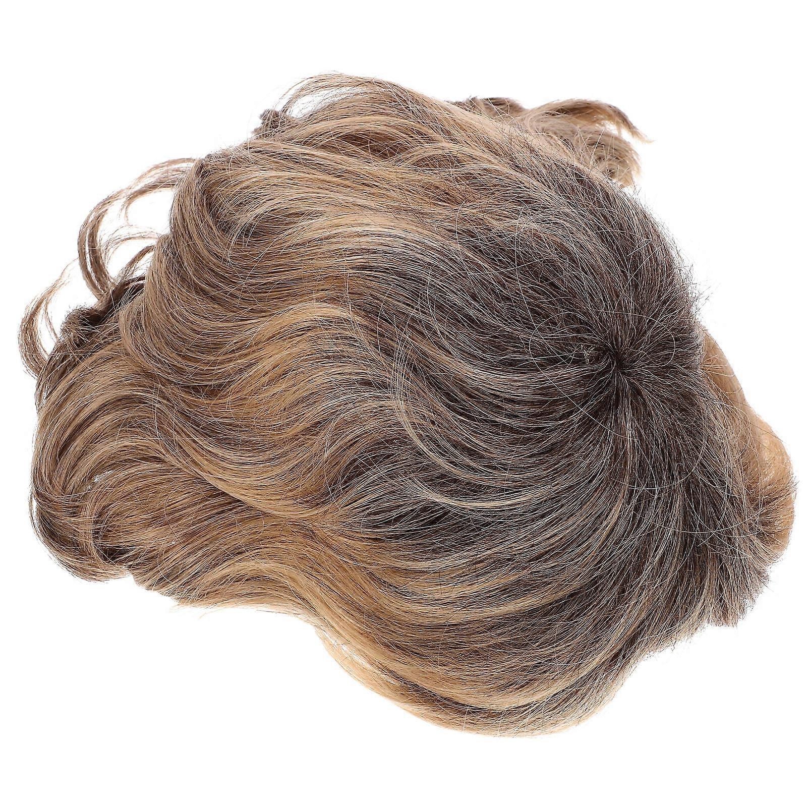 Women's Short Curly Wig, Natural Looking Wavy Fiber Hairpiece for Daily Wear, Cosplay, and Parties, Comfortable Fit