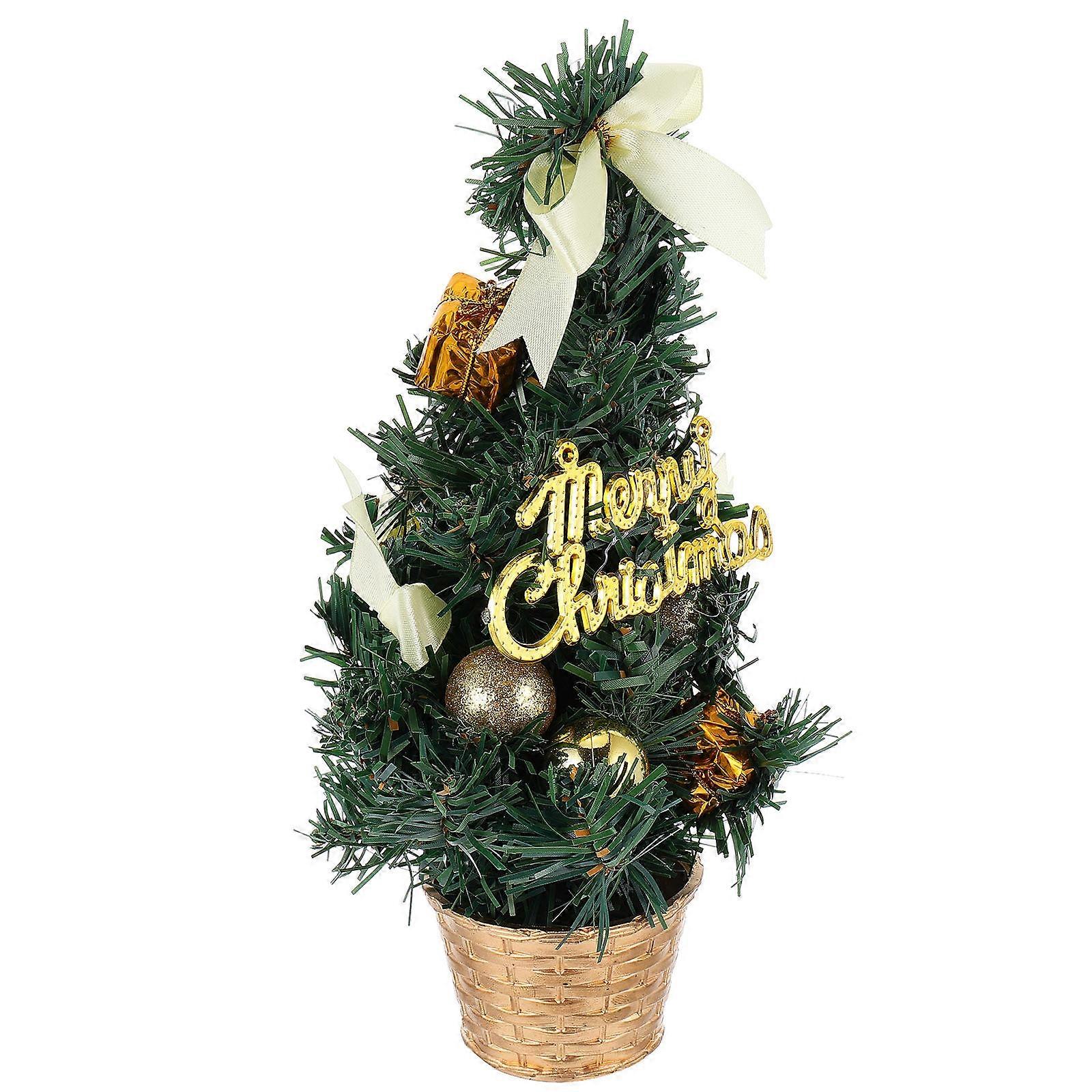 Artificial Winter Tree Indoor Christmas Window Ornament Outdoor Use Practical Safe 1Pack