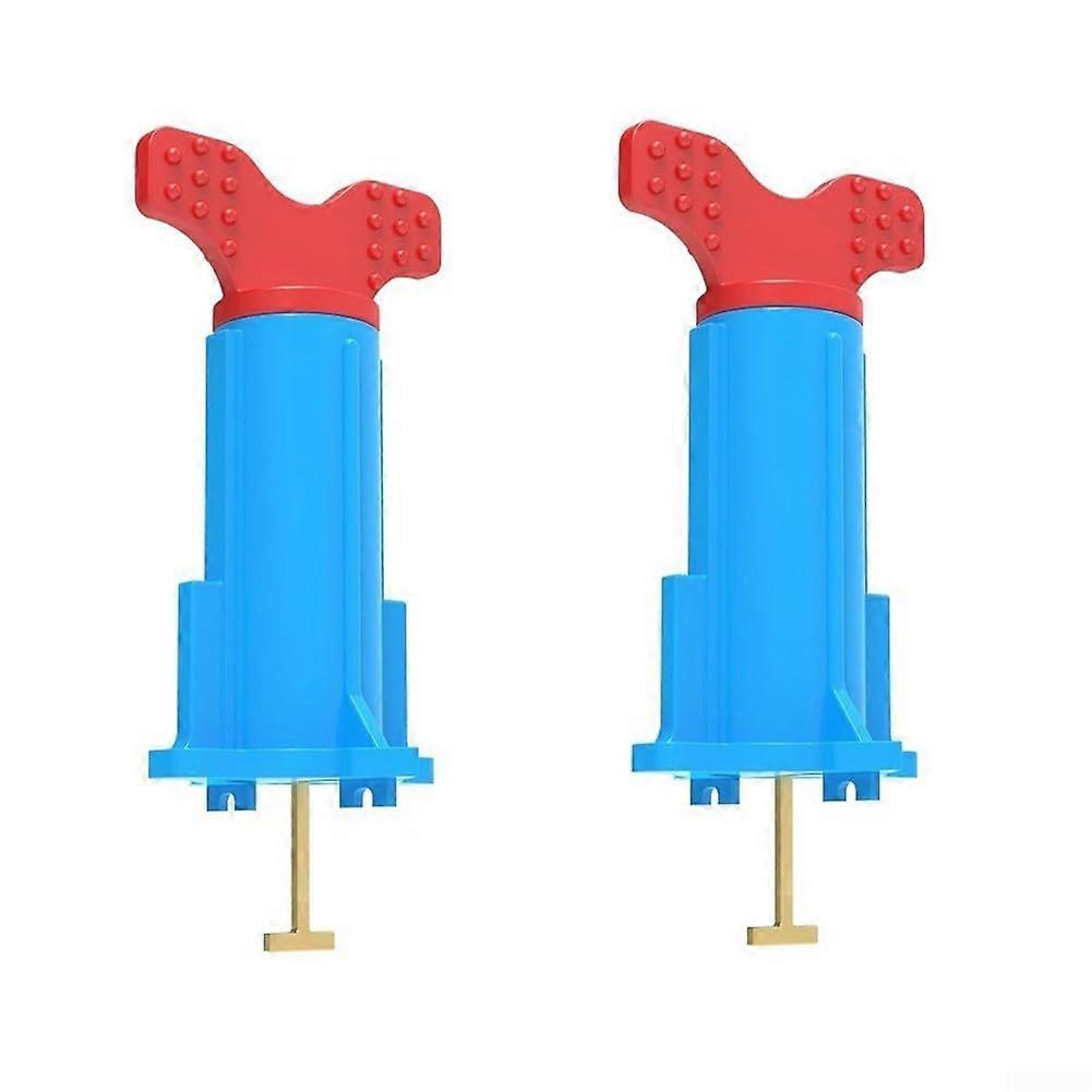 Tile leveling system set, reusable, with 40 tile leveling spacers, tile leveling tool set for building walls and floors