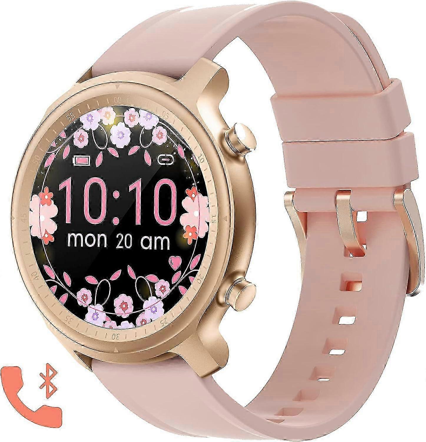 Women's Bluetooth Call Smartwatch with Fitness Tracker