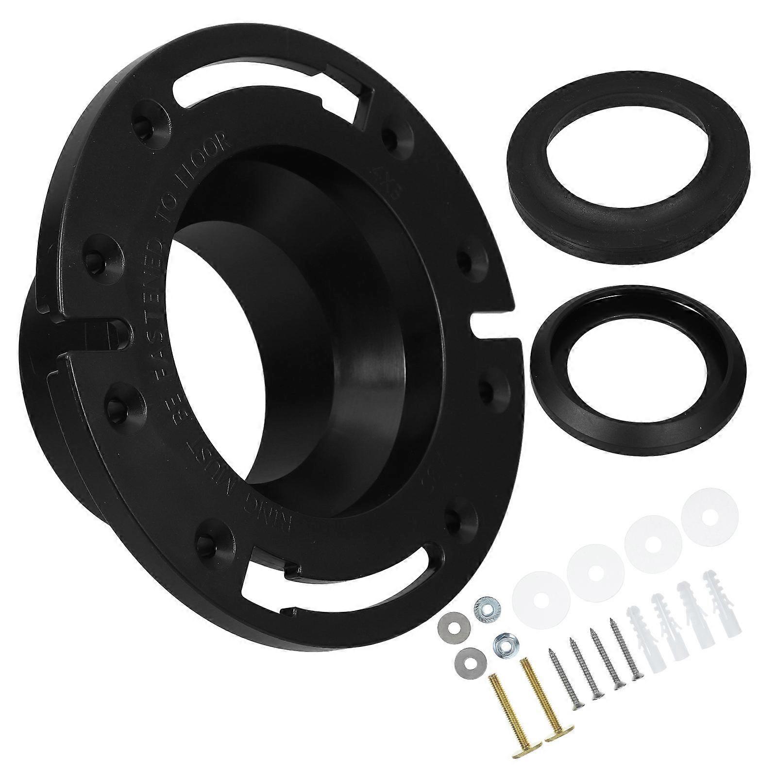 Durable RV Toilet Seal Kit Replacement Gasket for Camper Easy Installation Leak and Odor Prevention Compatible with Most Models