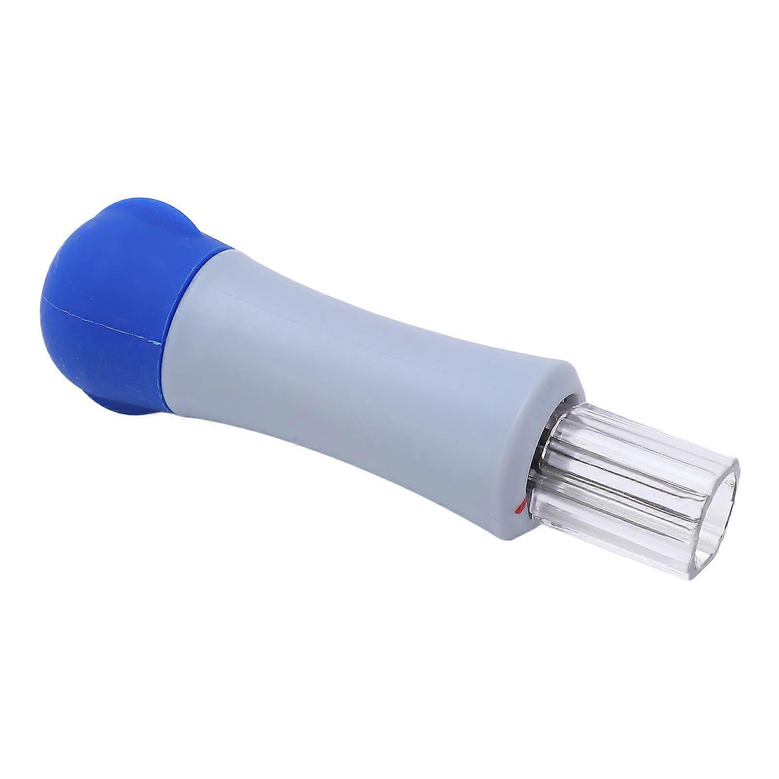 Felting Needles Spring Device Transparent Tube Handle Design Replaceable Inner Needle DIY Stainless Steel Felting Pen