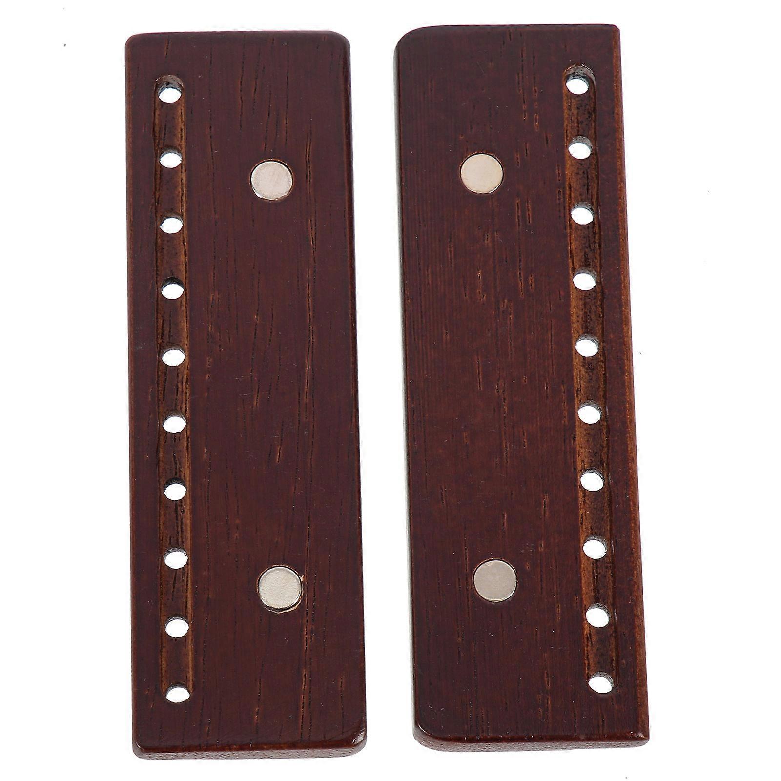 Rectangular Magnetic Button Locks For Personal Use And DIY Crafting 1.5X3X10CM Strong Fastening 2Pcs