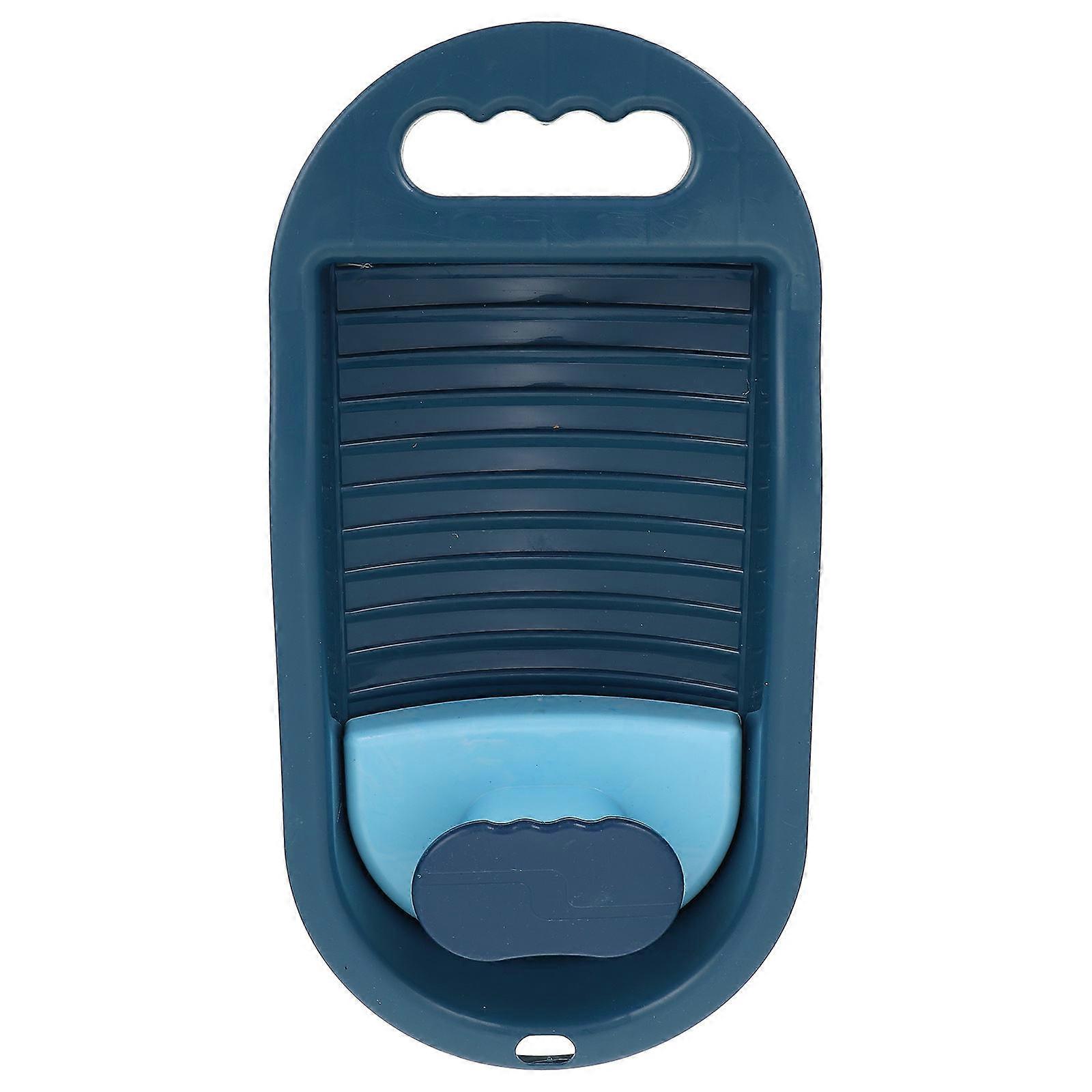 Durable Compact Washboard with Detachable Handle for Clothes and Underwear – Practical Laundry Scrubbing Tool for Home Use