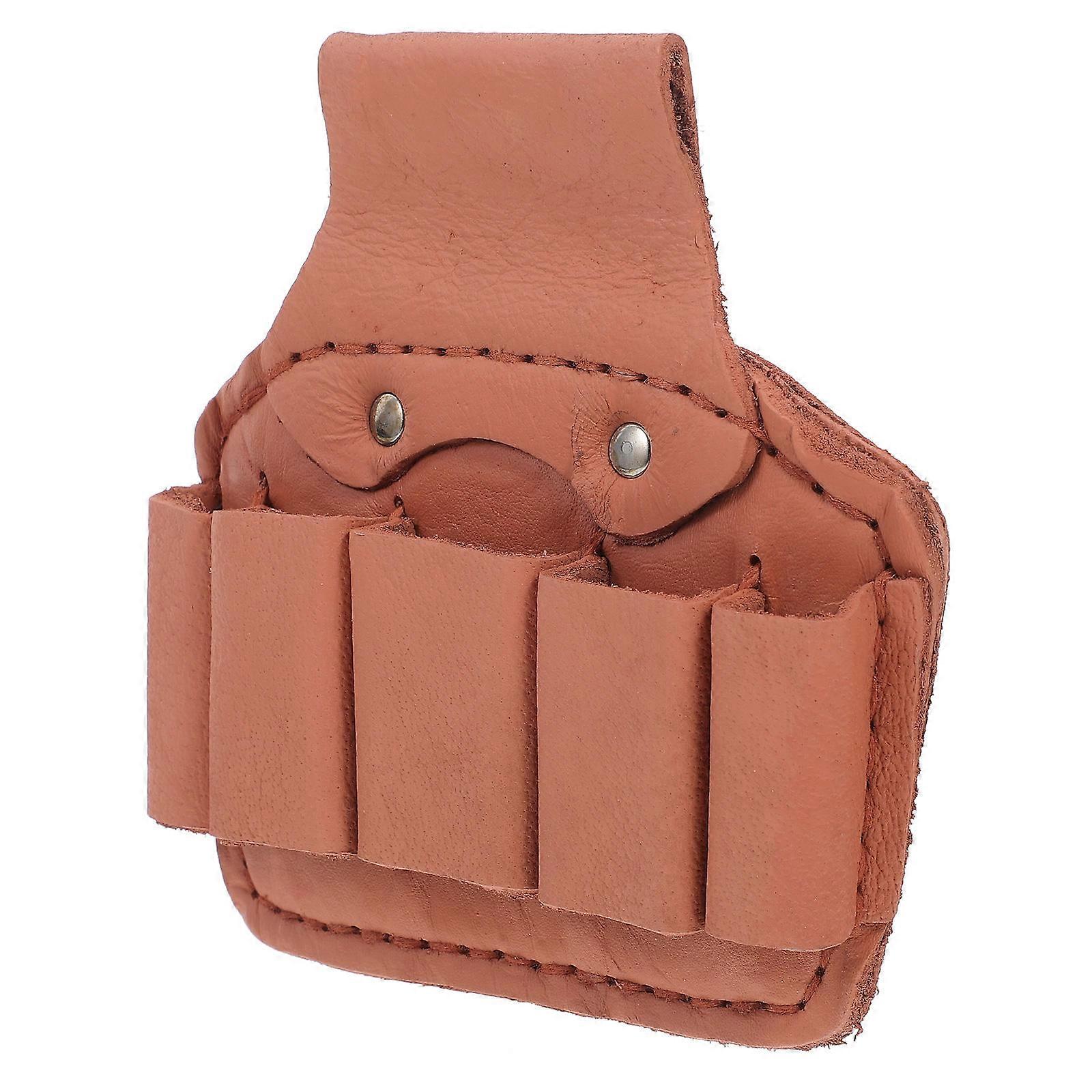 Worgeous 1 Set Tool Pouch Belt Utility Bag with Multi Pockets Waist Tool Bag for Electricians Plumbers and Handymen