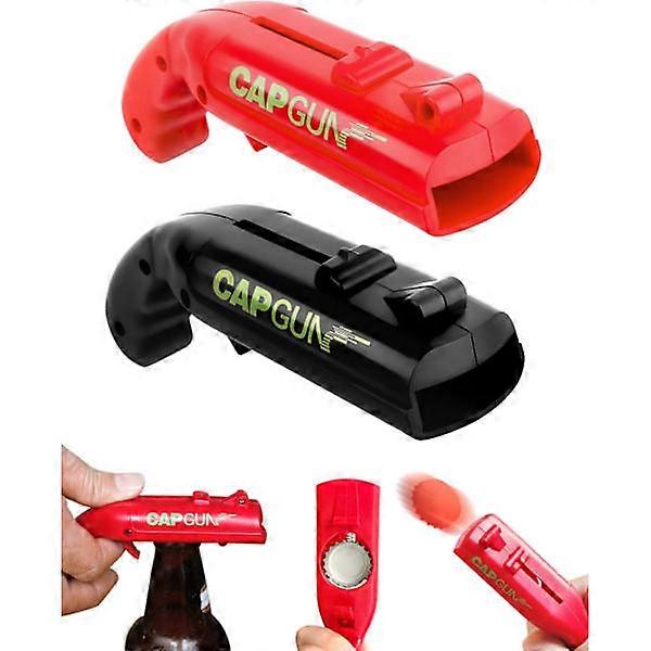 Bottle opener for beer bottles 2pcs bottle cap gun opener for beer bottles for Ho