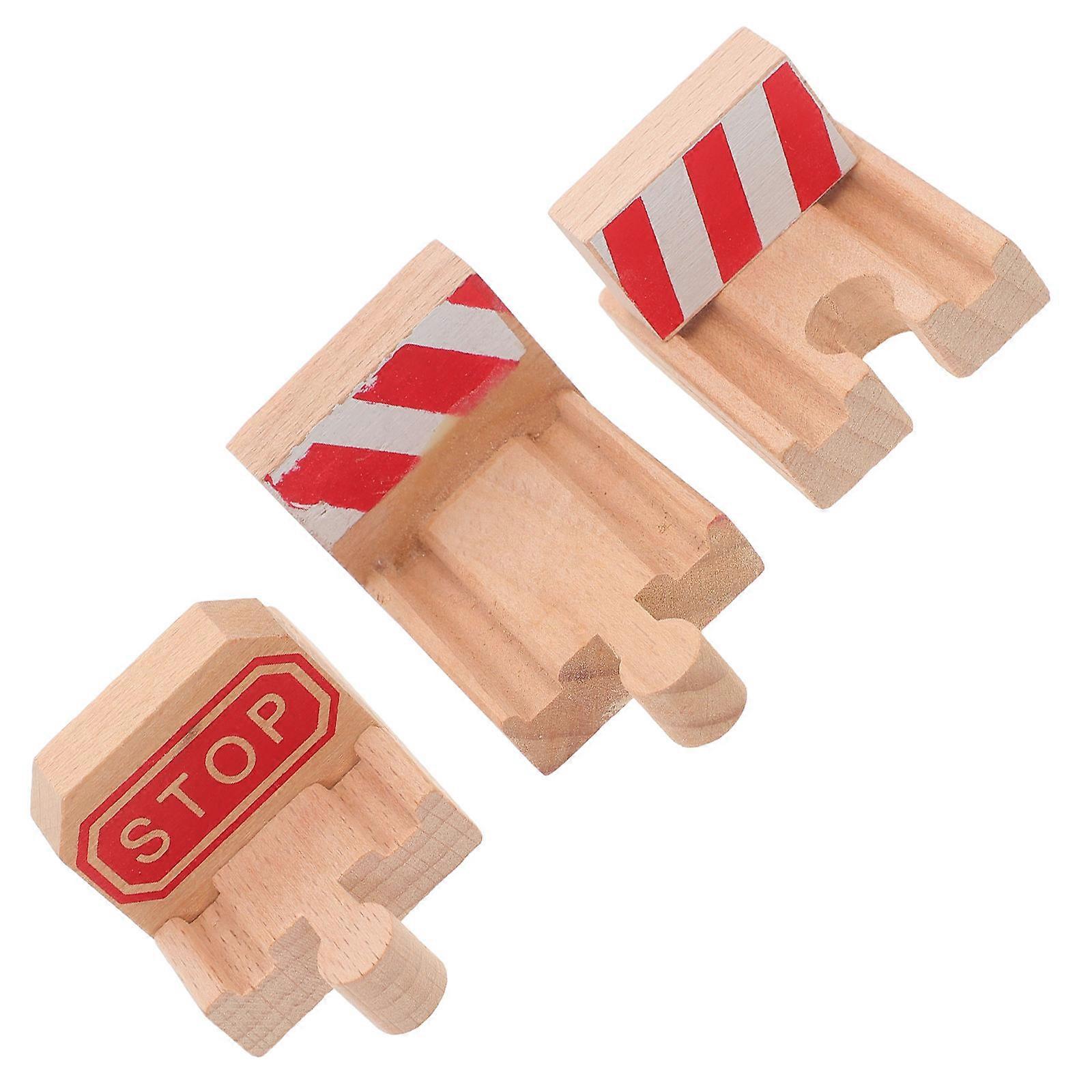 3pcs Train Track Replacement Concave Railway Accessories for Safe, Sturdy Imaginative Play – Enhances DIY Model Railroad Layouts