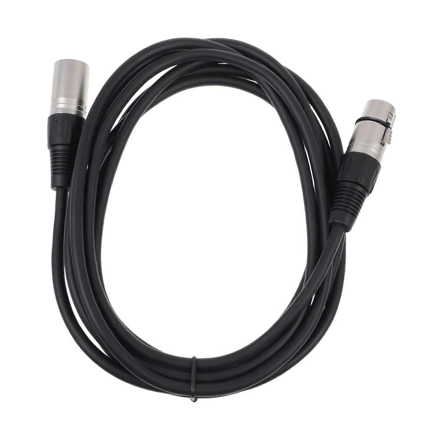 Xlr Microphone Audio Cable High-Density Shielding For Professional Audio, Compatible With Mixers And Amplifiers, Pack 1