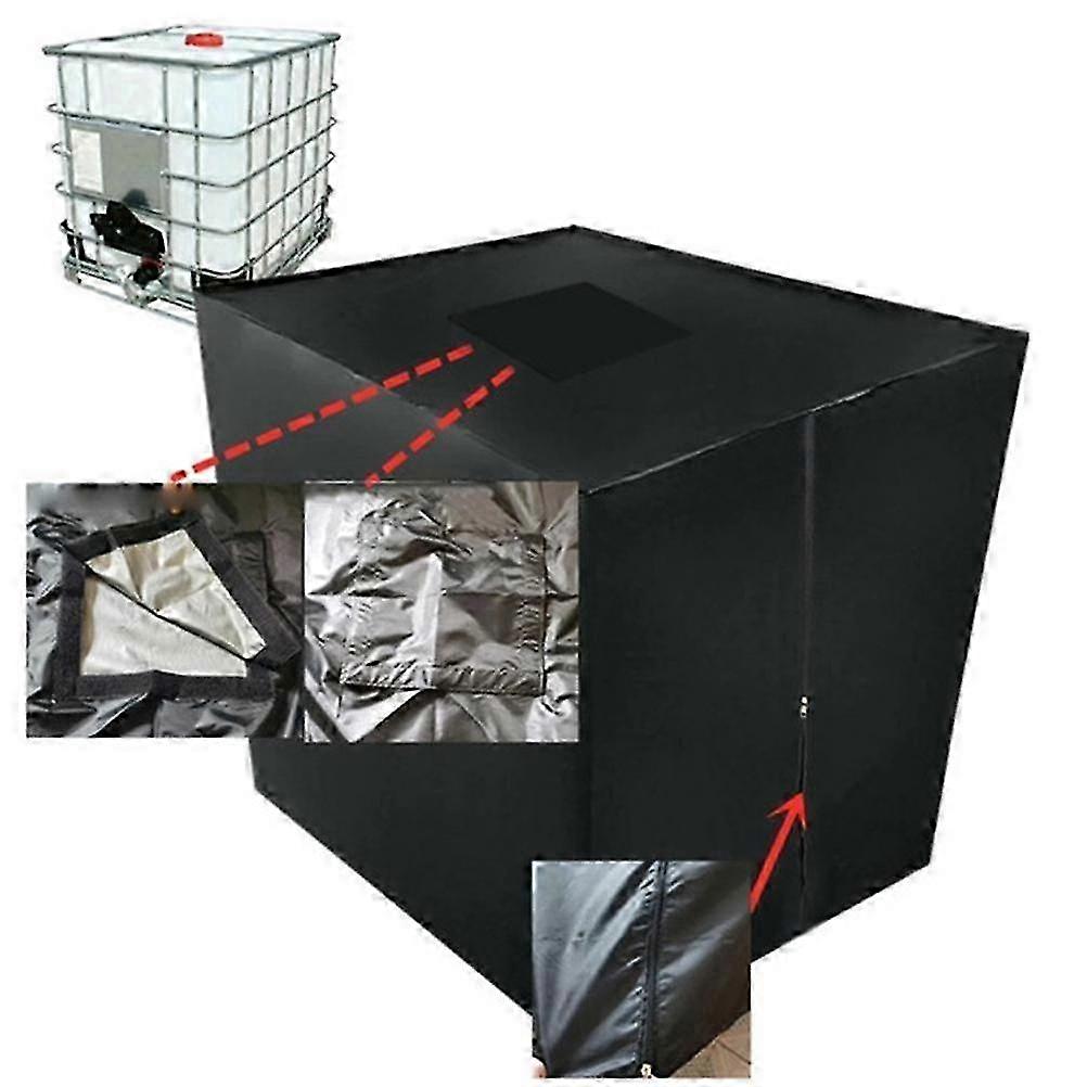 Wassertankabdeckung für IBC Container 1000L Clay Barrel Schutzabdeckung