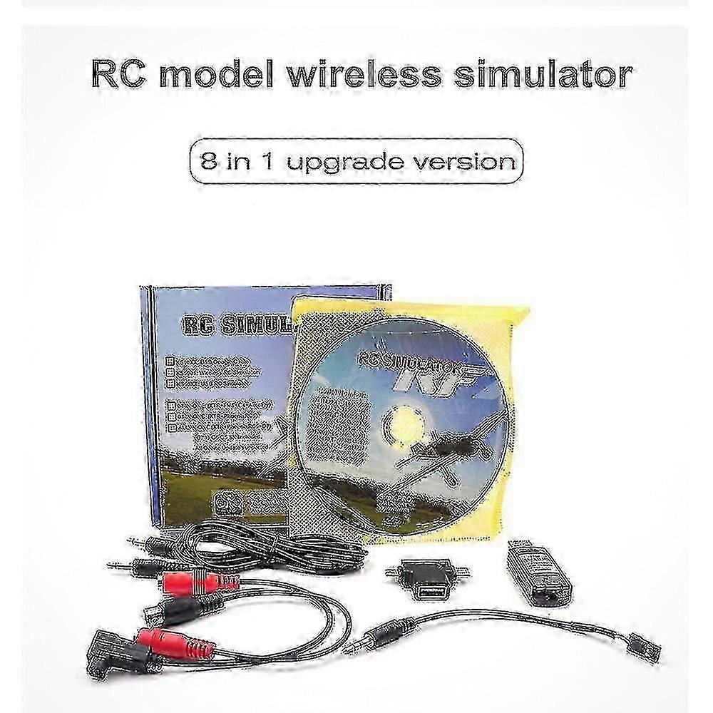 STARTRC 8-in-1 RC Flight Simulator Wireless Simulator for Flysky i6x FUTABA