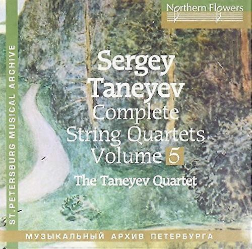 Taneyev String Quartet - Taneyev: Complete String Quartets 5 No. 2  [COMPACT DISCS] USA import