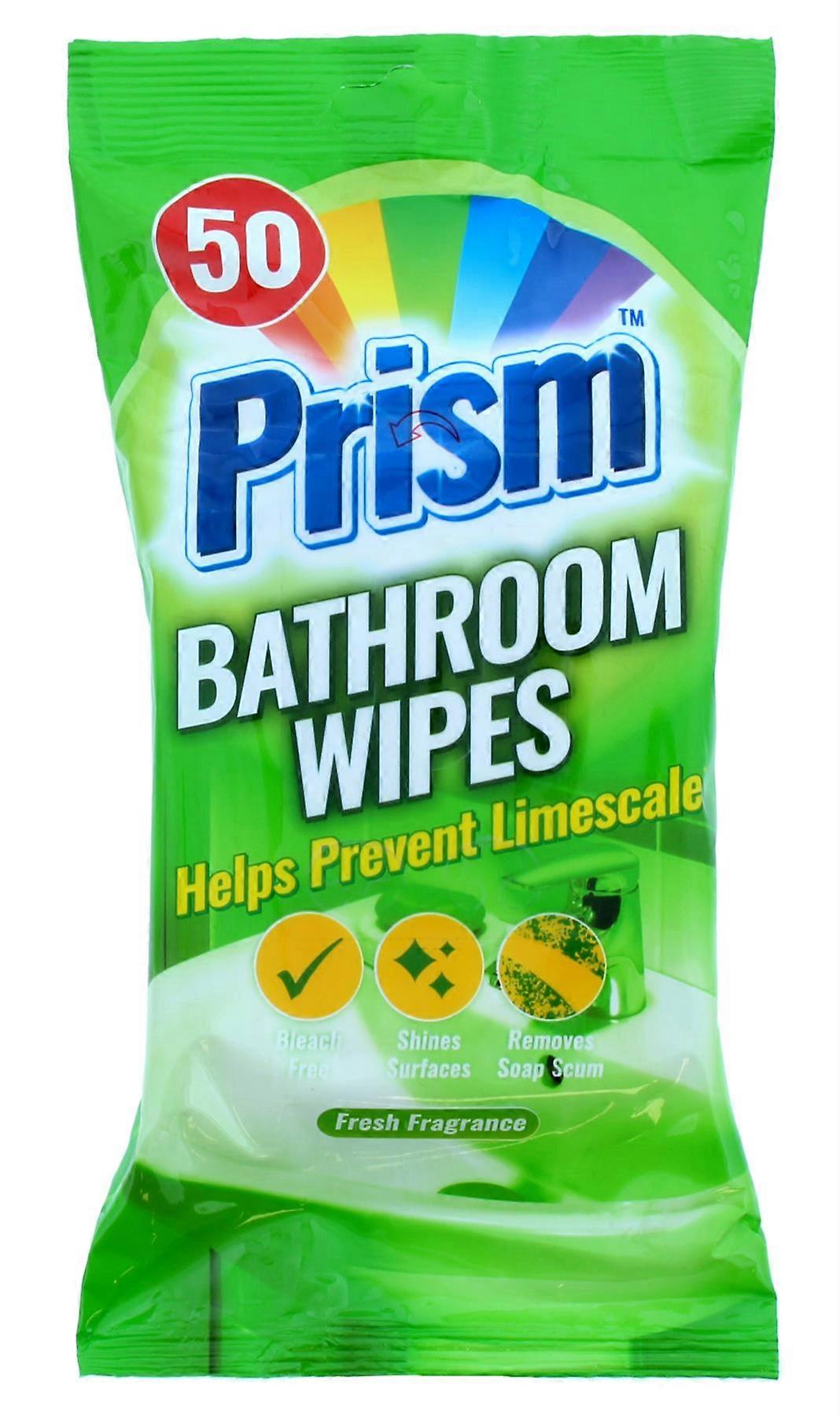 Prism Bathroom Wipes (50-Pack)