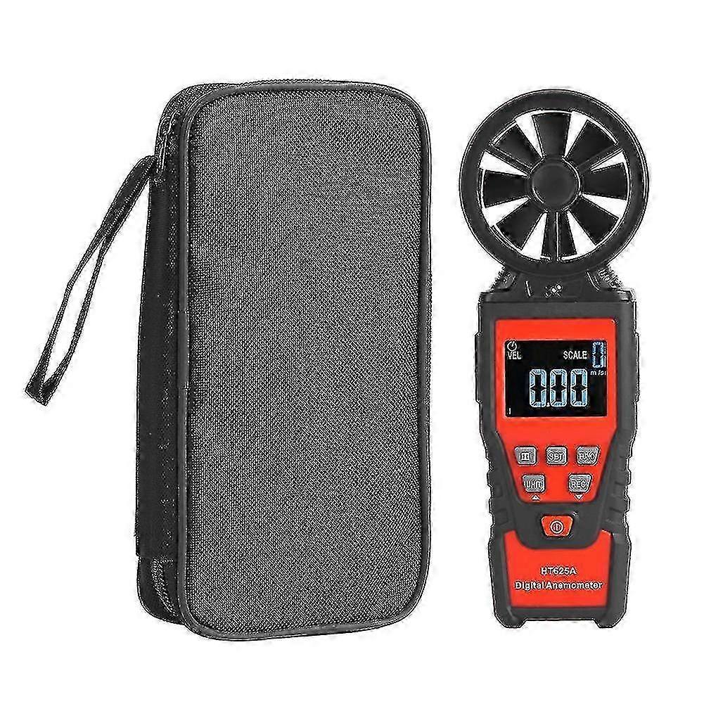 Ht625a mini handheld lcd display digital anemometer wind speed gauge meter 2025