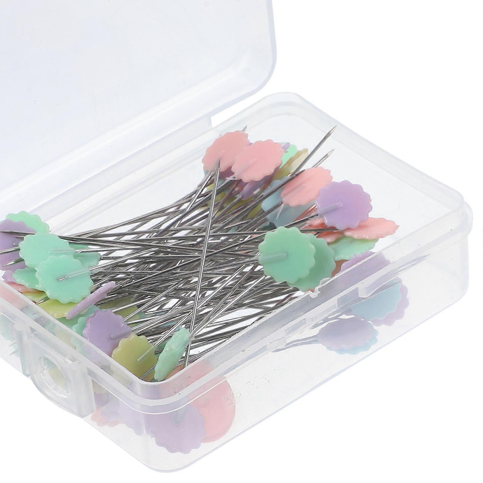 It seems like you're referring to a product listing or description for **sewing pins** with a **Plum Blossom design**. These pins are likely used for