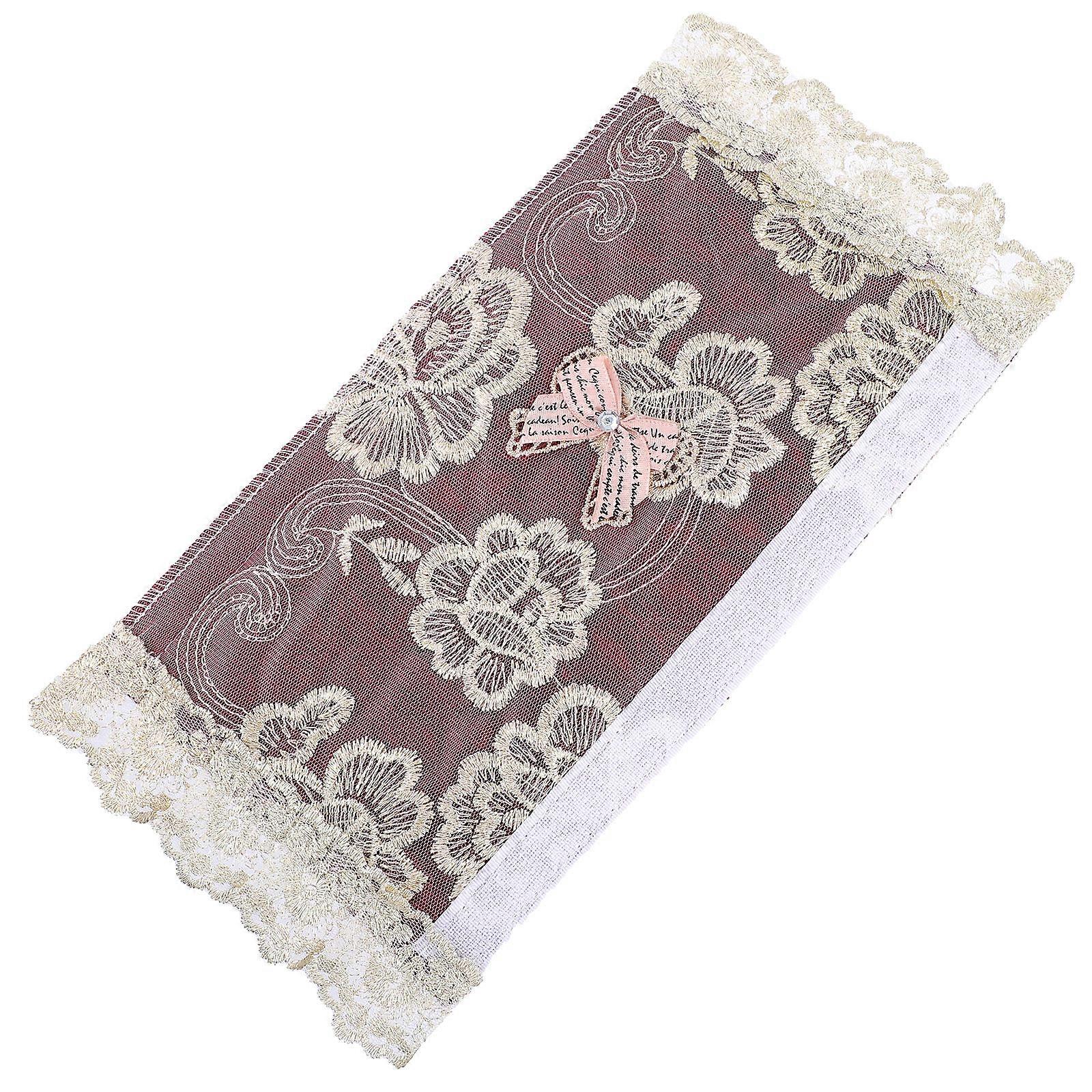Multi Color Door Handle Covers 2Pack Durable Lace Protectors For Household Users Decorative And Practical Use