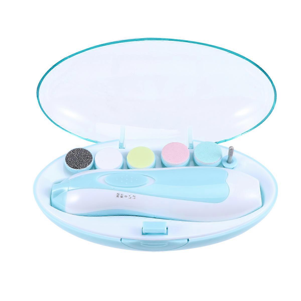 Toddler Nail Care Electric Grinder with Portable Design 1Pcs for Home Manicure and Nighttime Use