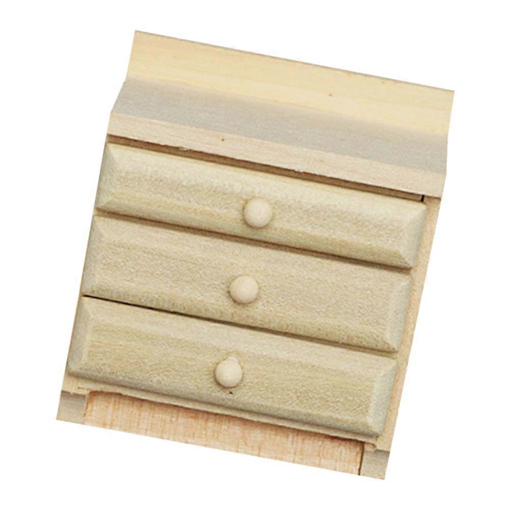 Miniature Dollhouse Storage Cabinet Model Toy For Kids And Collectors 2.2×2×1.4in Decor Design 1Set