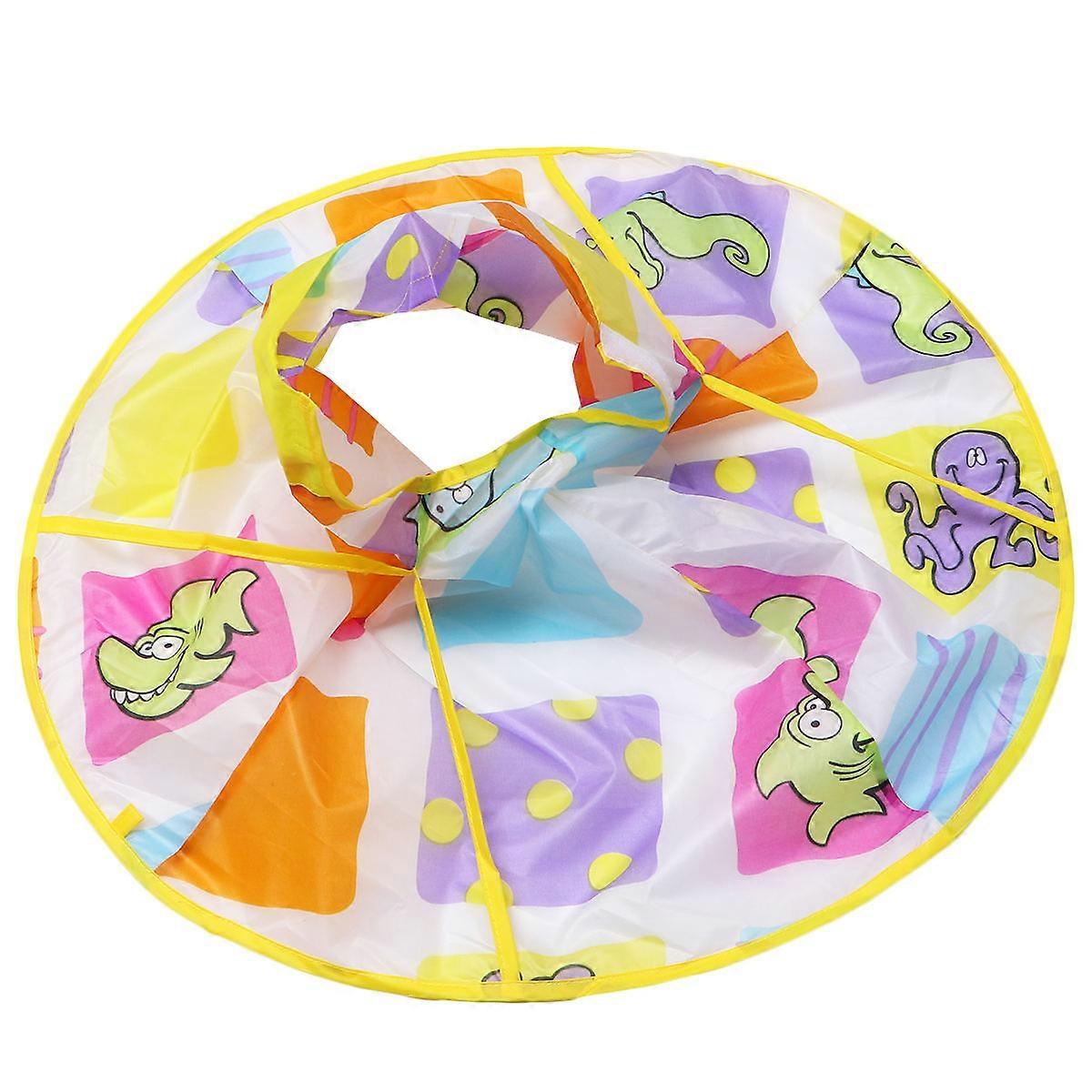 Square Shape Hair Cutting Cloak for Kids Waterproof Hair Dressing Apron in 60x60cm 1Pack
