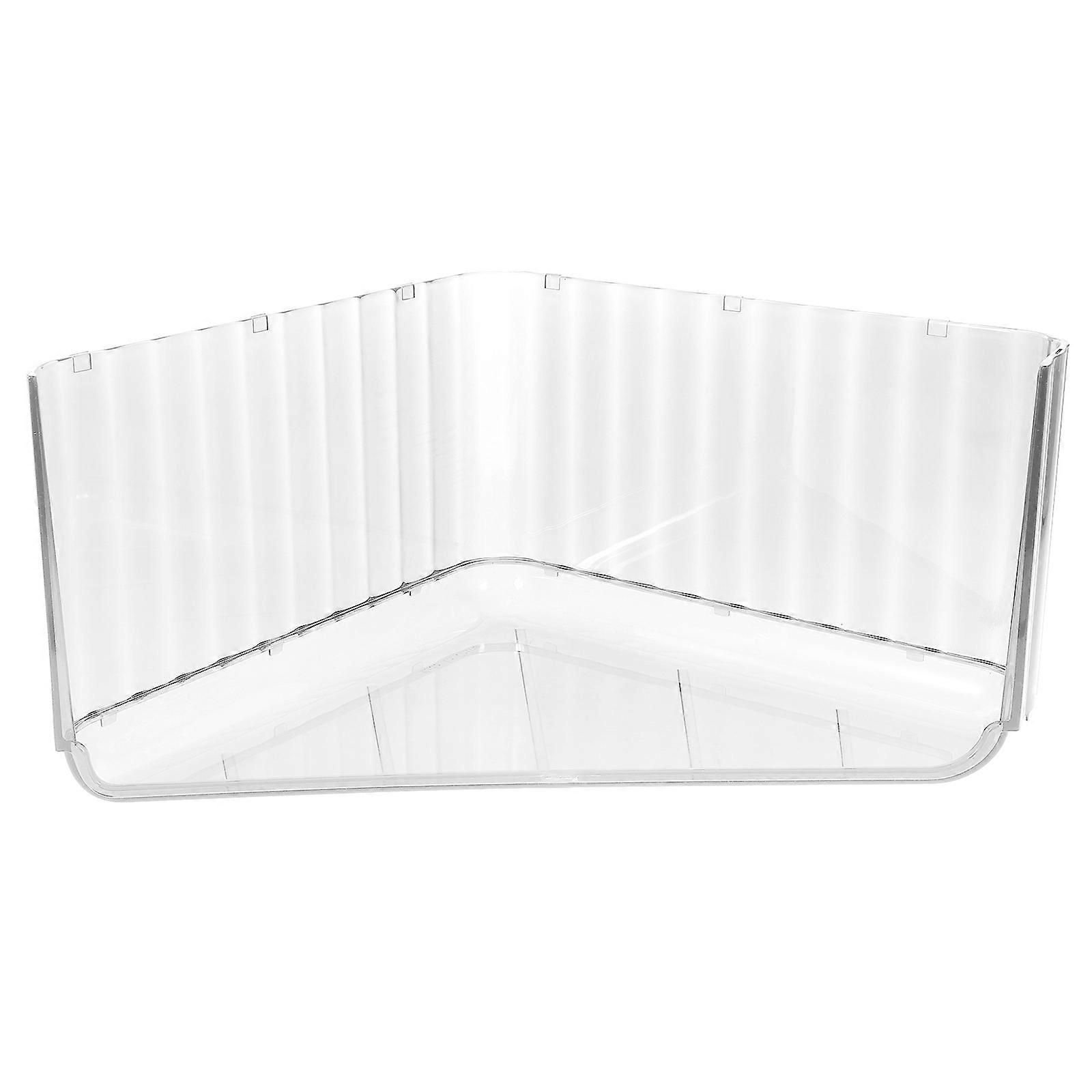 Triangle Jewelry Plate for Home Use Stackable PET Green Excellent Craft