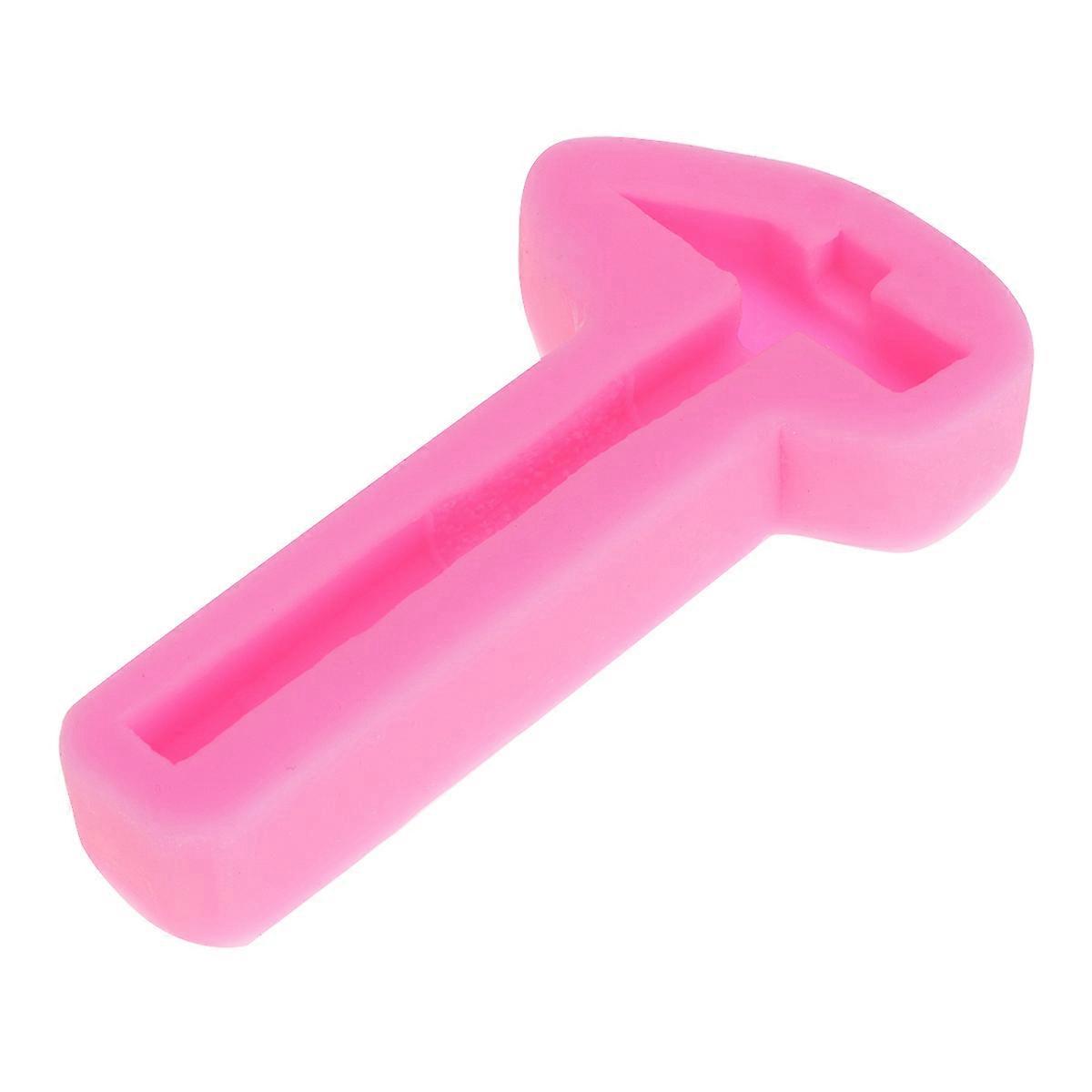 Silicone Hammer Shaped Cake Mold, Non Stick Baking Tool for Fondant, Cookies, and Chocolates, Easy Demoulding for Home and Professional Use