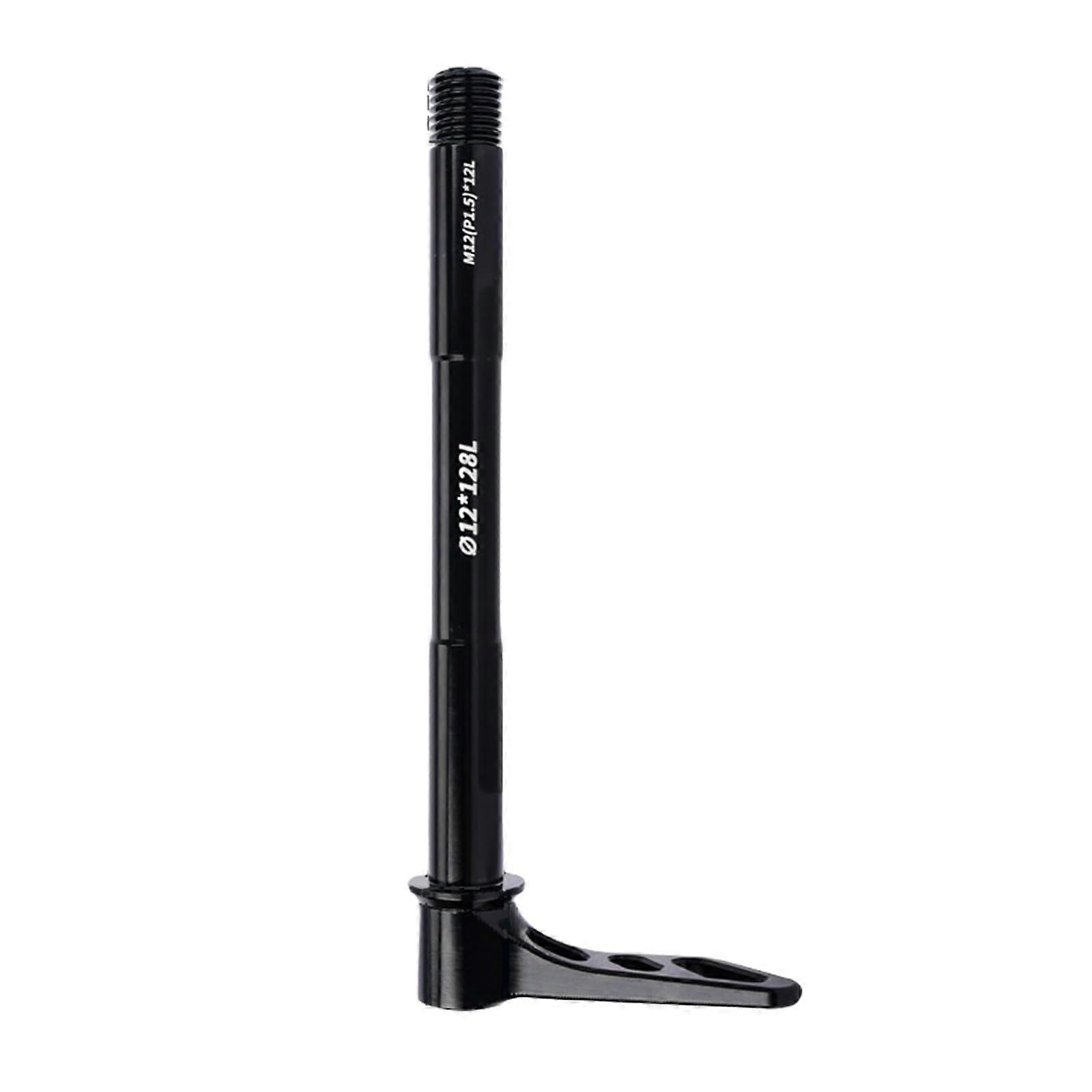 Front Fork For Mountain Bikes, High-Strength Aluminum Alloy, Thru-Axle Compatible, Durable Front Suspension