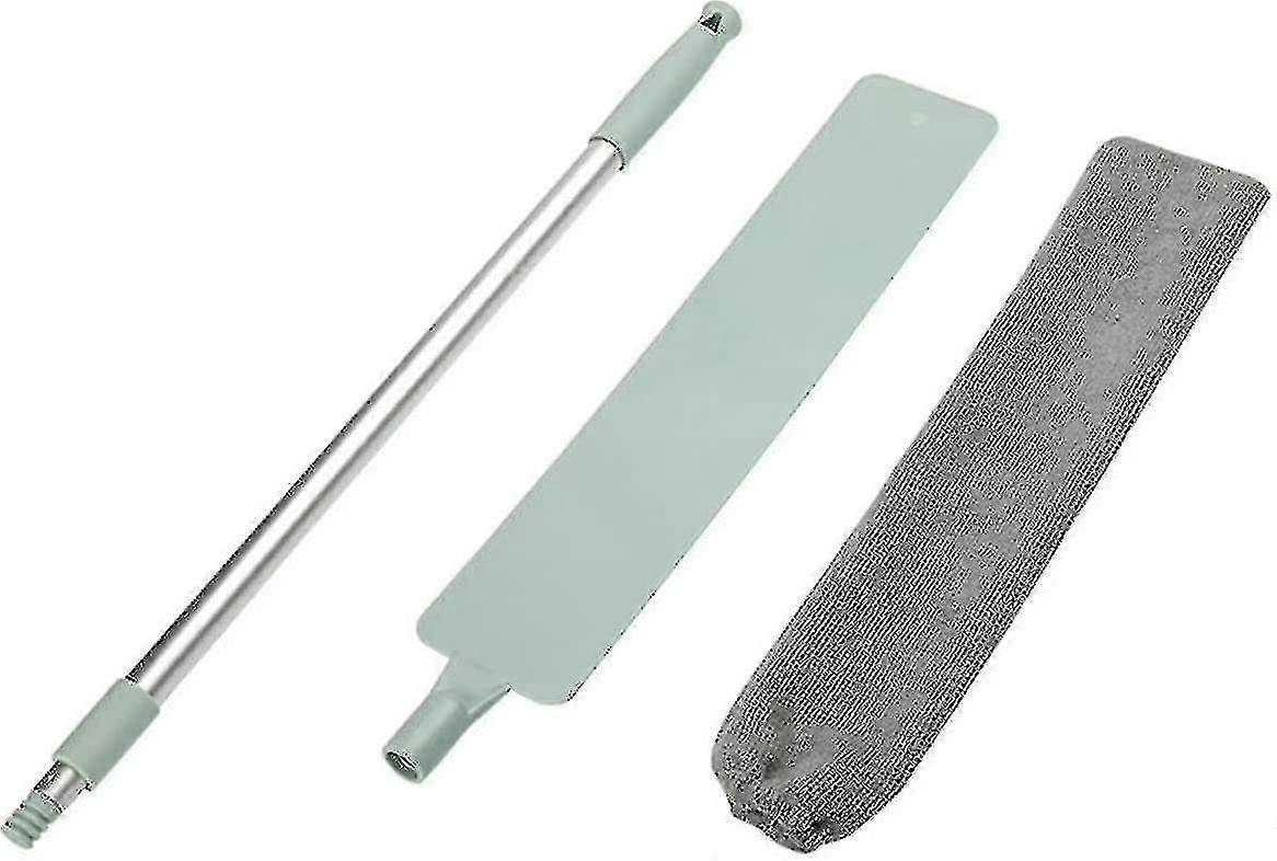 Reusable Telescopic Gap Cleaning Duster with Microfiber Head and Long Handle