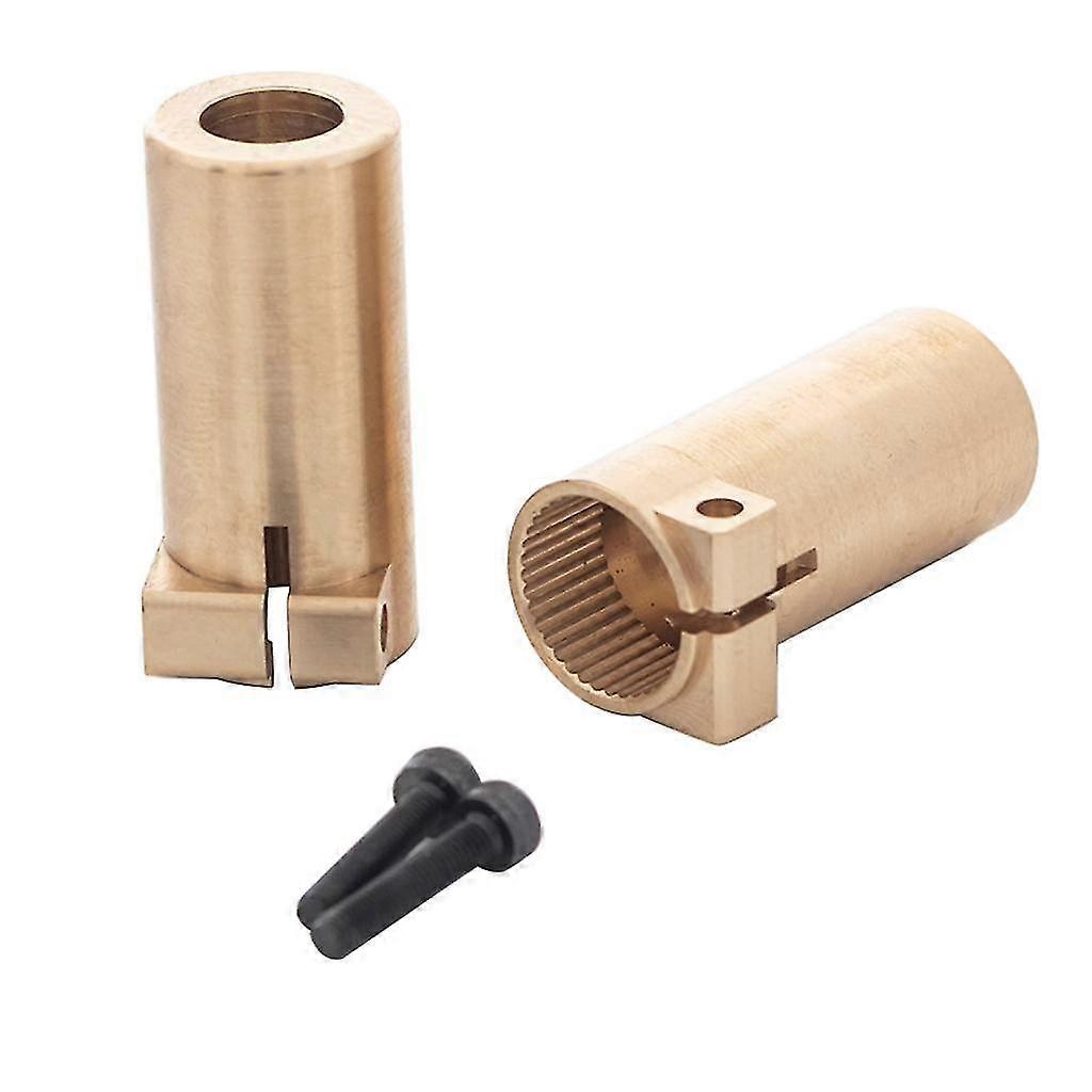 Adattatore asse posteriore in ottone per auto assiale SCX10 II 90046 1/10 RC