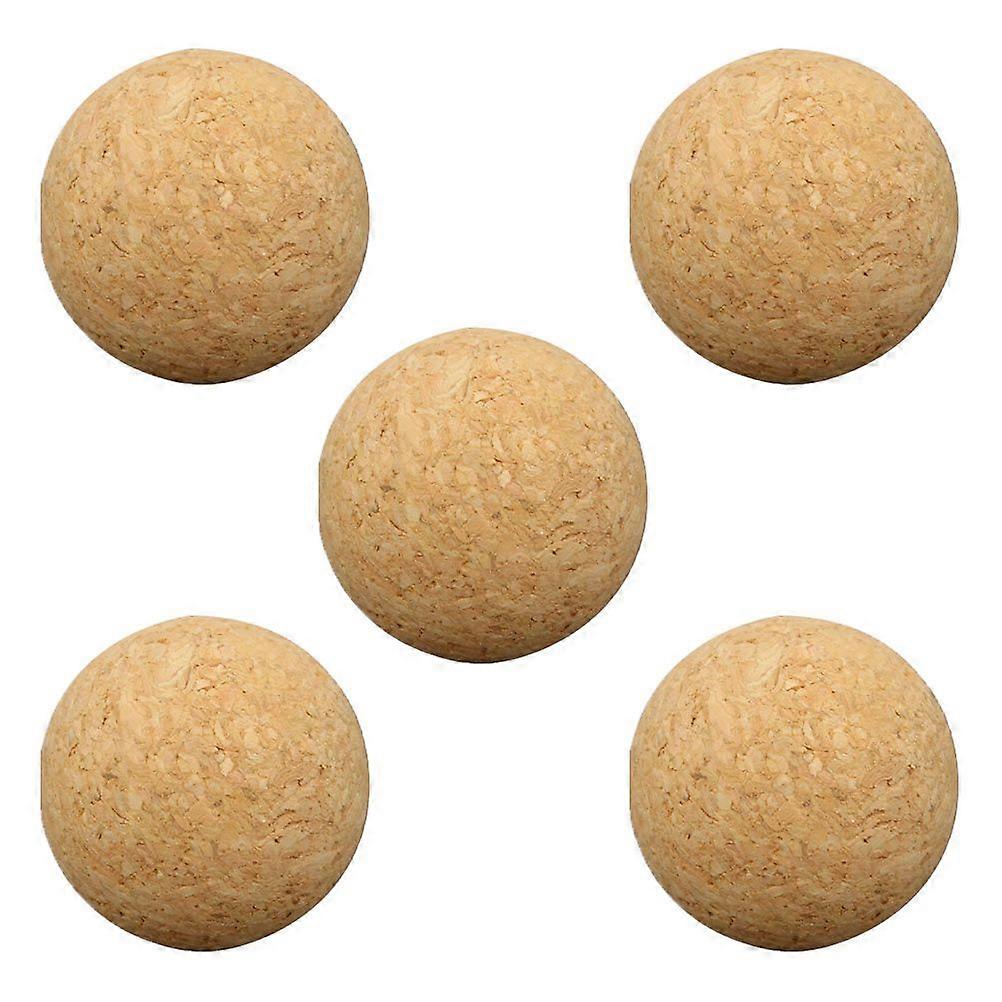 5szt Piłkarzyki Cork Balls Piłkarzyki Piłka stołowa Akcesoria do piłkarzyków