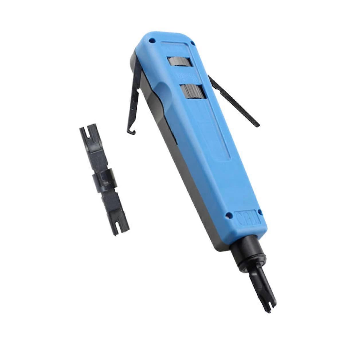 Adhesive Pliers For Network Technology - Cat6 Stripping And Crimping Tool Punch Down Plastic And Steel Construction