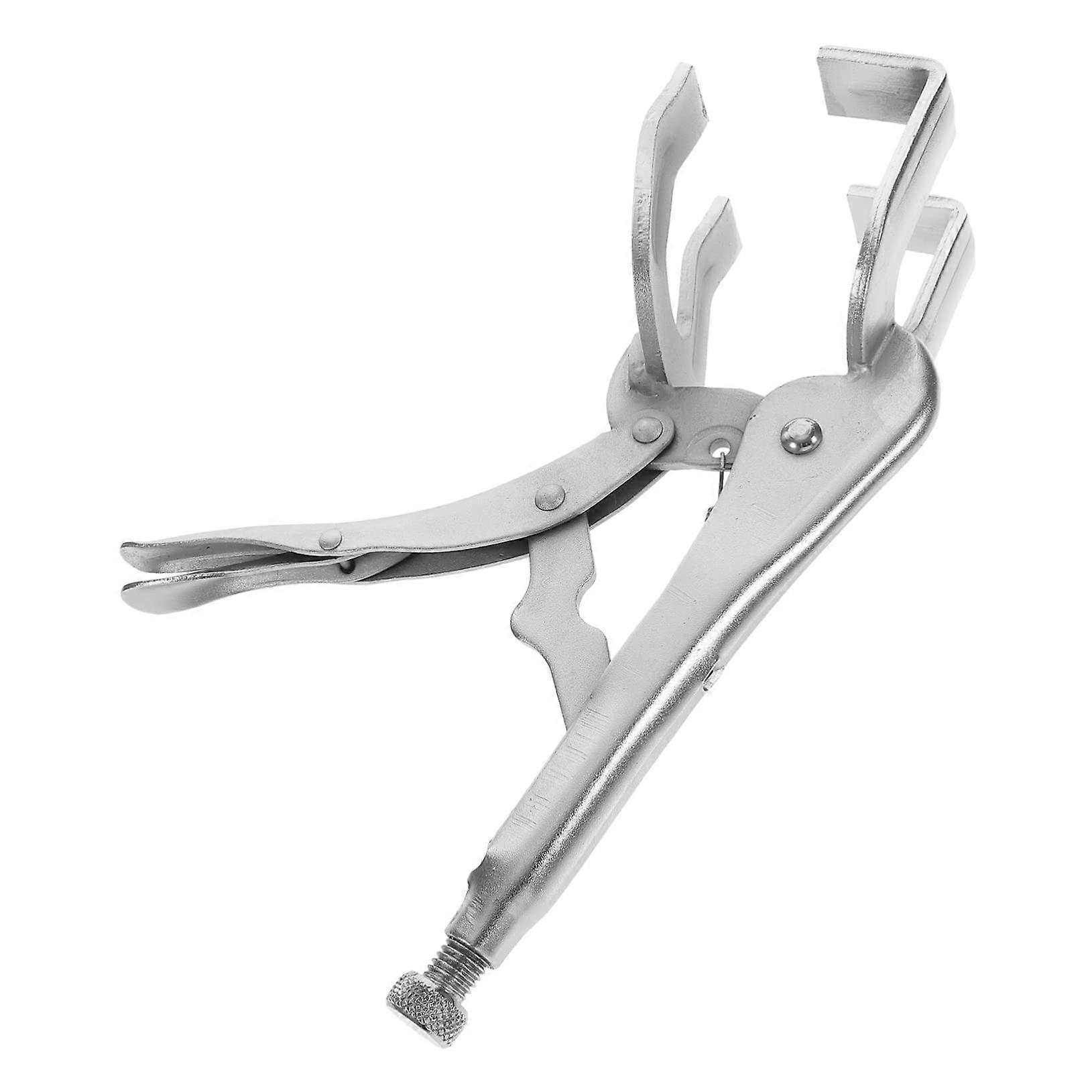 U-Shaped Welding Clamp Heavy-Duty Welding Pliers High Clamping Force for Mechanics and DIY Projects Durable and Easy to Use