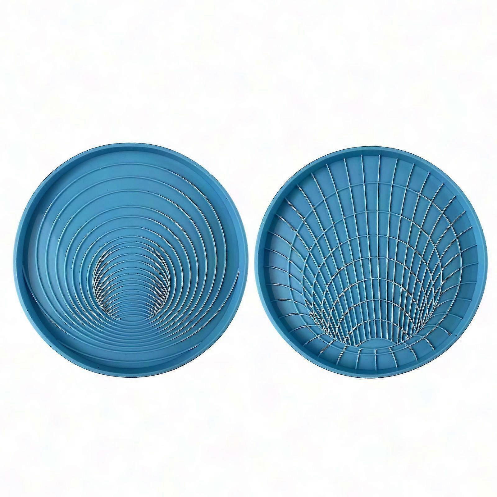 Super Bright Silicone Mold for Epoxy Resin Coasters, Tea Table Fruit Plate Mats