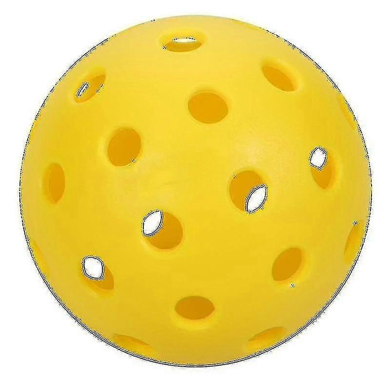 5pcs Outdoor Pickleball Set, 70mm, Yellow, Specially Designed