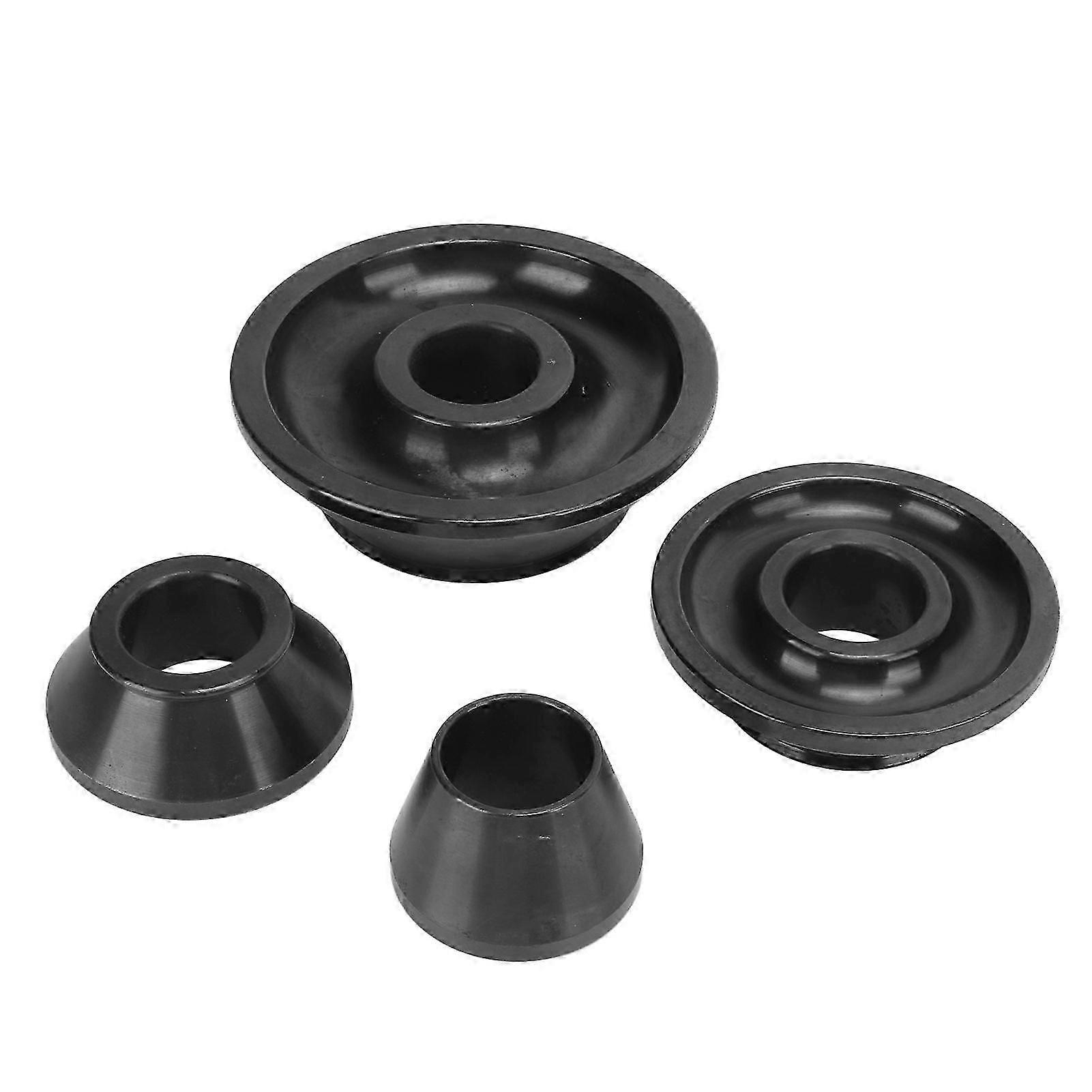 4pcs carbon steel taper cone set for wheel balancer 36mm