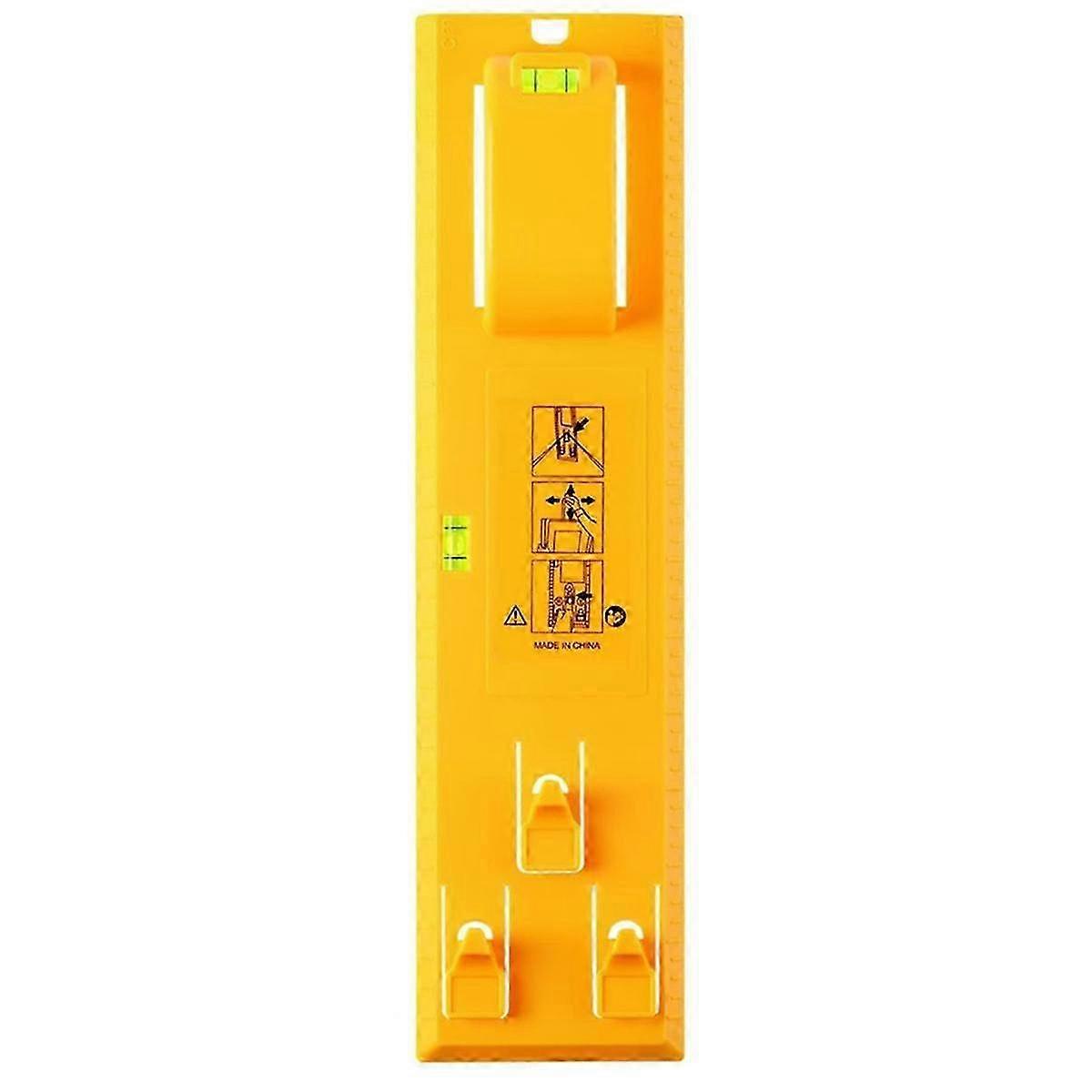 Universal Picture Hanging Tool with Horizontal Level and Simple Frame Ruler - Installs Photo Frames Easily
