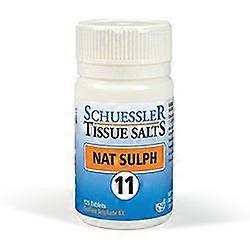 Schuessler No 11 Nat Sulph Tissue Salts 125 Tablets - 3 Pack