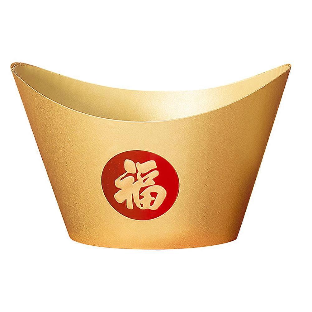 Bouquet Storage Flower Box for Chinese New Year Home Users Paper Plastic Material Waterproof Tank Included 1Set