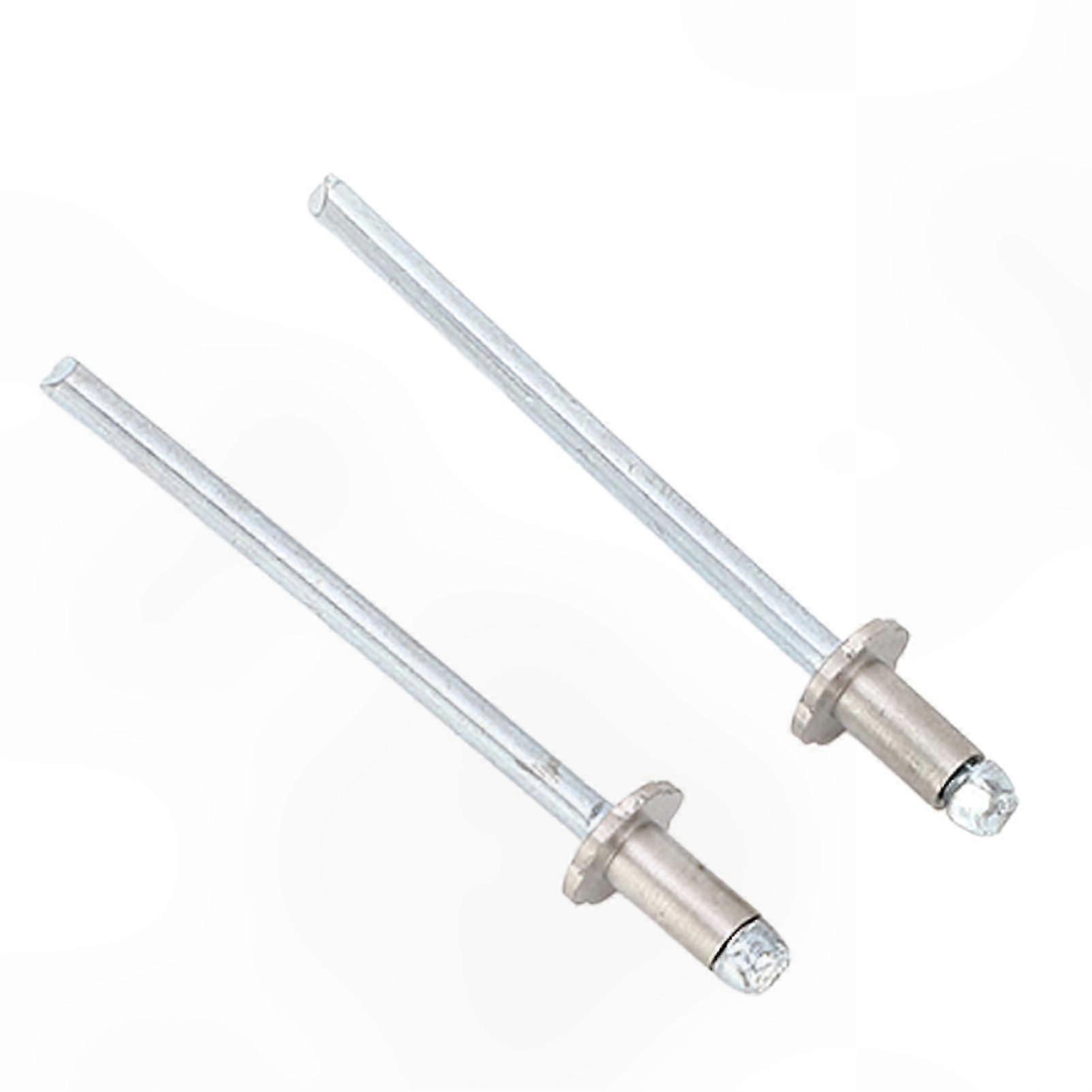 2 Pcs Stainless Steel Rosette Pop Rivets for Door Tags Replacement